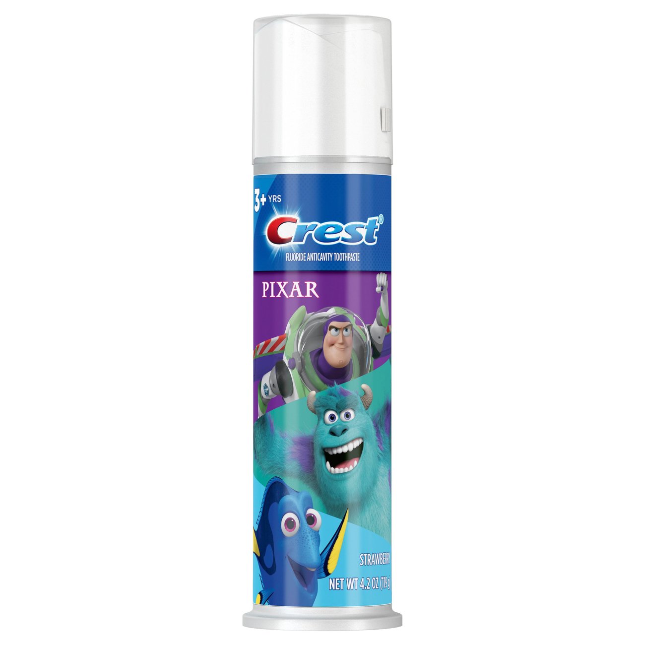 Crest Kid's Cavity Protection Pump Disney Pixar Toy Story Blue