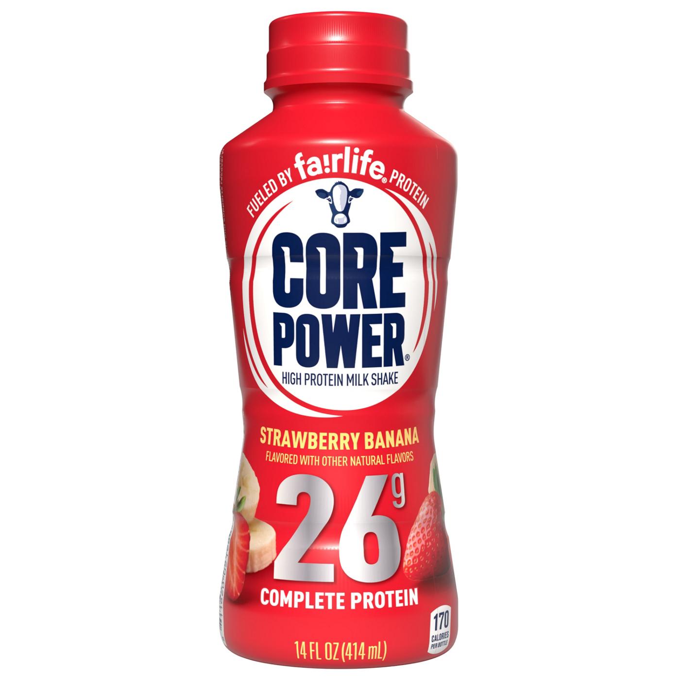 Core Power Complete 26g Protein Shake - Strawberry Banana; image 1 of 5