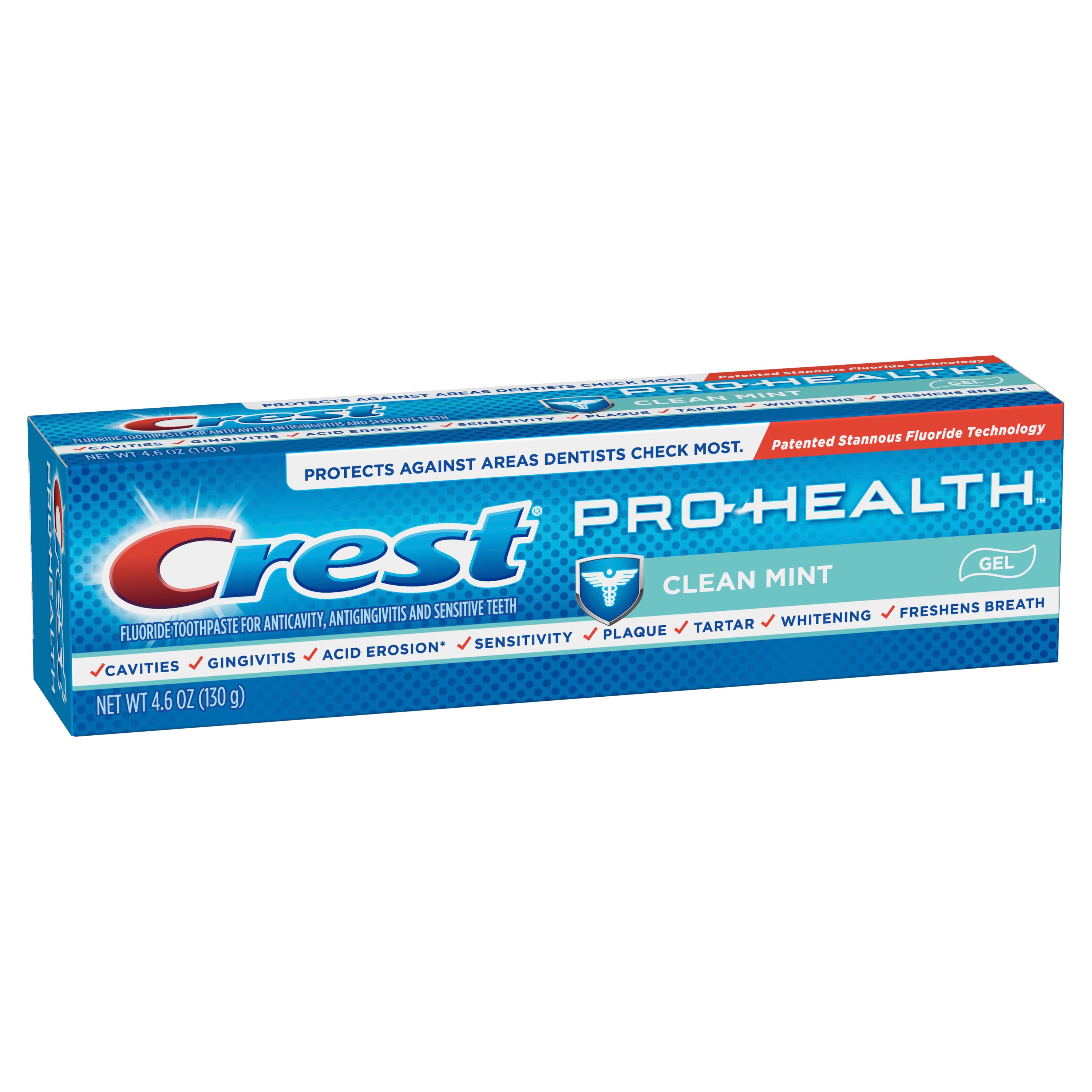 Crest Pro-Health Smooth Formula Clean Mint Gel Toothpaste - Shop ...