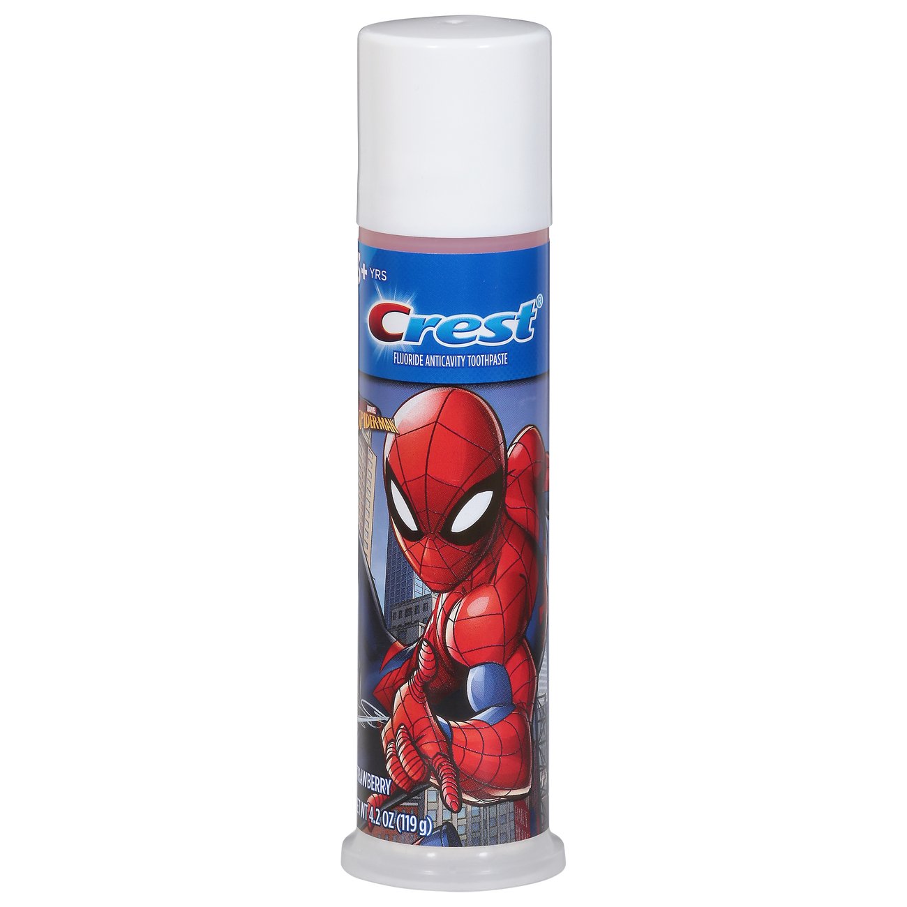 Crest Kids Marvel SpiderMan Anticavity Toothpaste Strawberry Shop Toothpaste at HEB