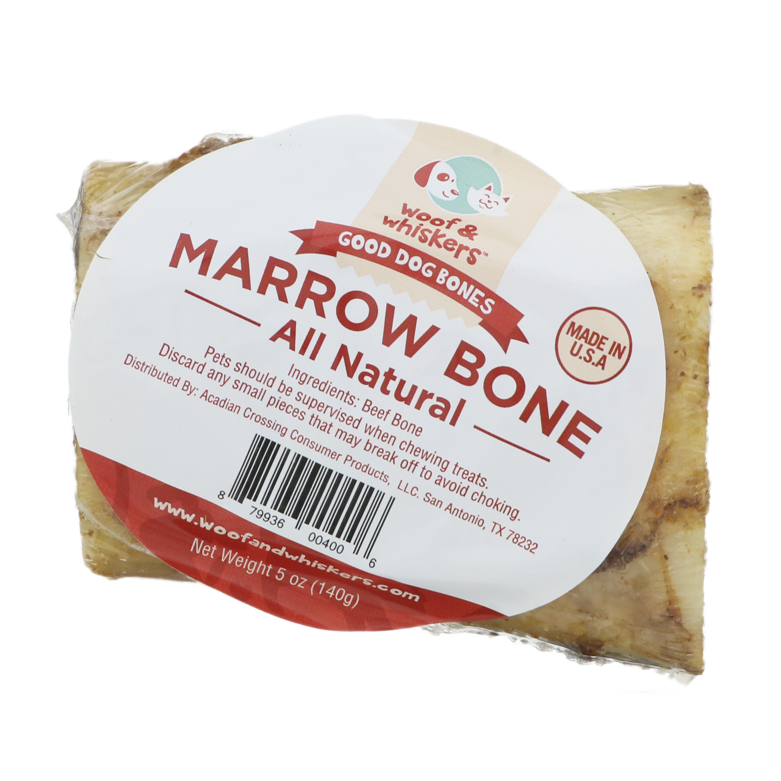Woof and Whiskers Marrow Bone Beef Shop Bones & Rawhides at HEB