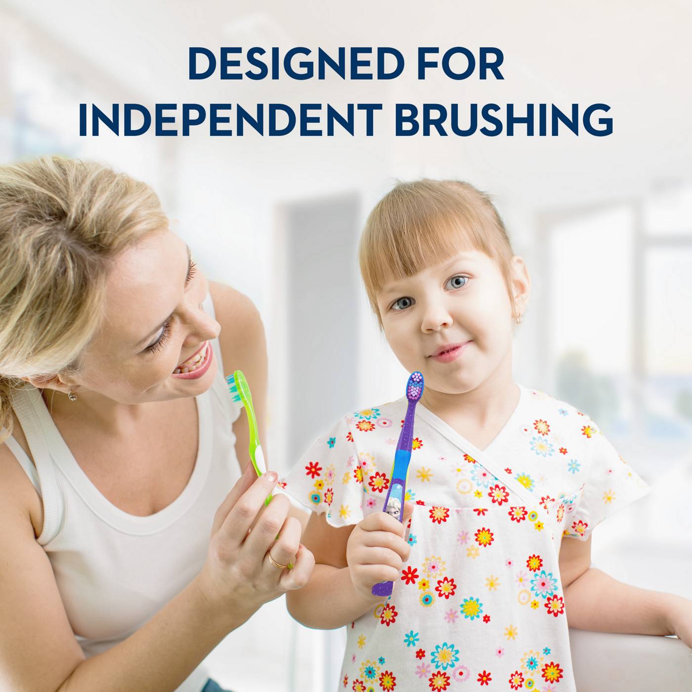 Oral-B Kid's Toothbrush featuring Disney's Frozen II, Soft Bristles for kids 3+; image 2 of 7