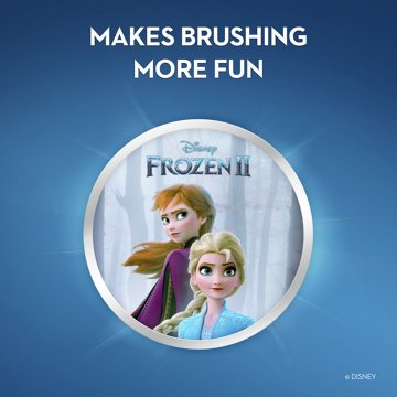 Oral-B Kid's Toothbrush featuring Disney's Frozen II, Soft Bristles for kids 3+, 2 ct