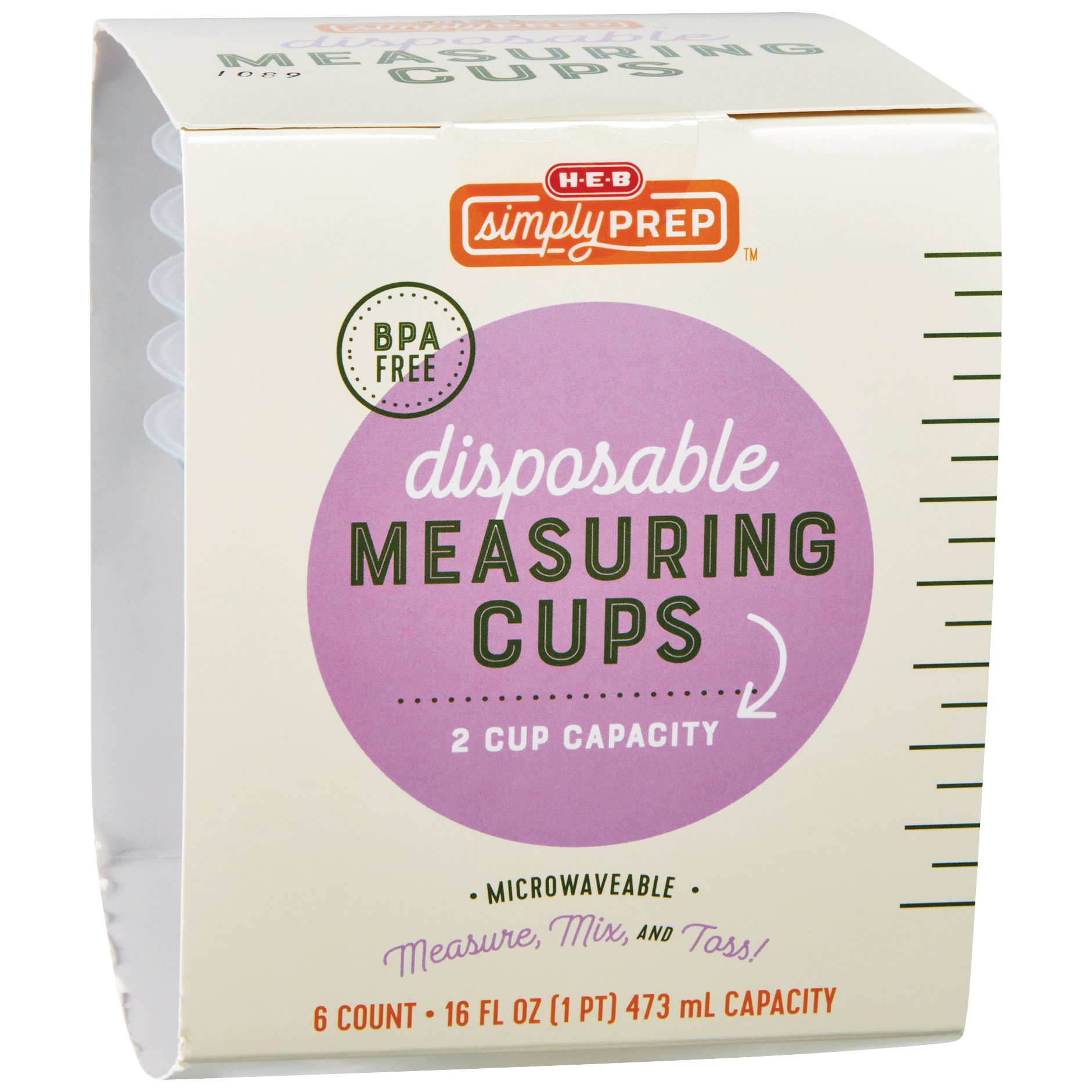 Simply Prep By H-E-B Disposable Measuring Cups - Shop Utensils ...