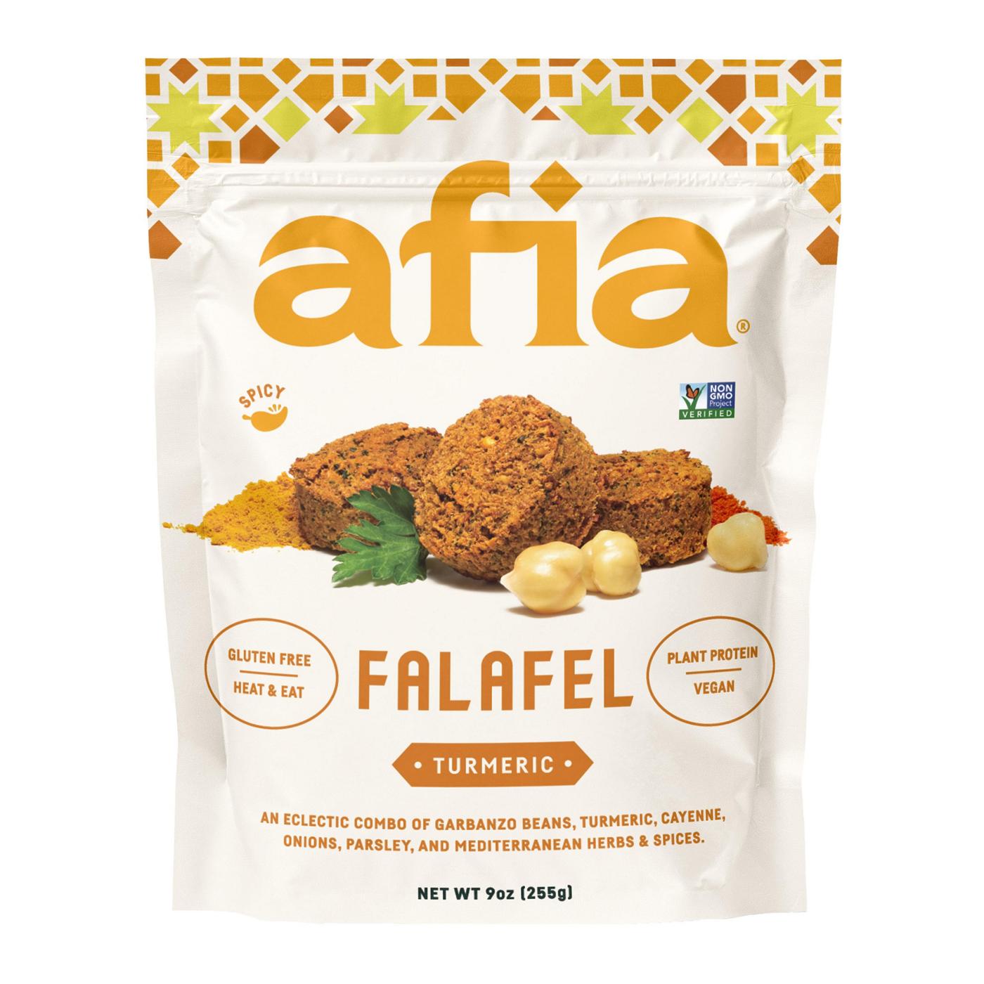 Afia Frozen Falafel - Spicy Turmeric; image 1 of 3