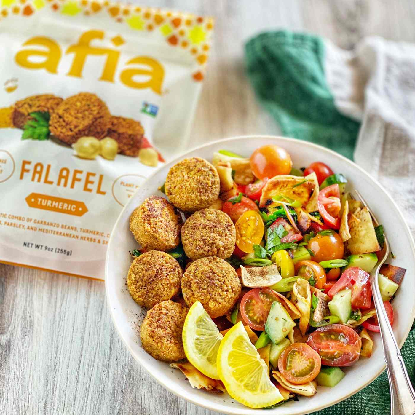 Afia Frozen Falafel - Spicy Turmeric; image 2 of 3