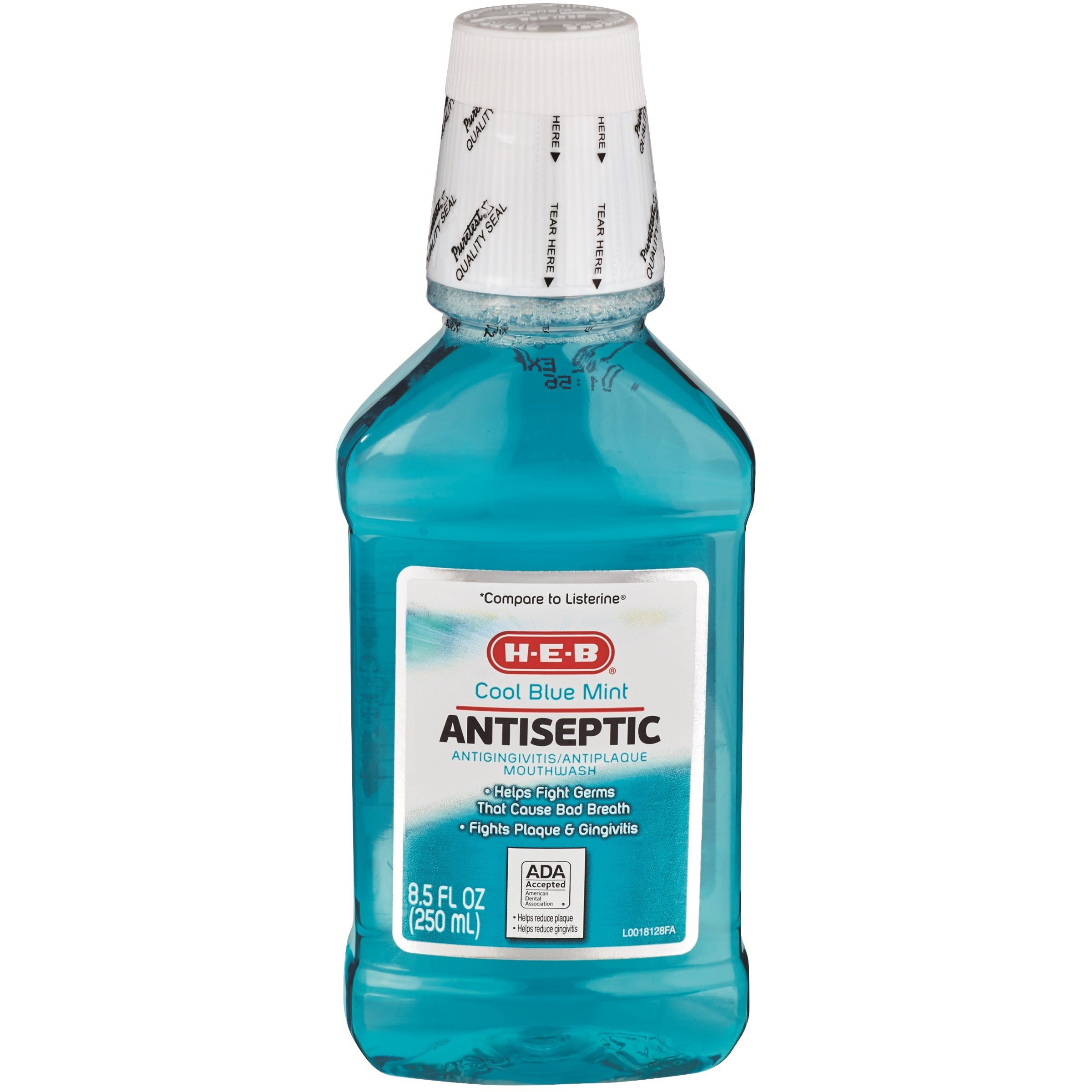 Listerine Antiseptic Mouthwash Cool Mint 250 mL (8.5 oz