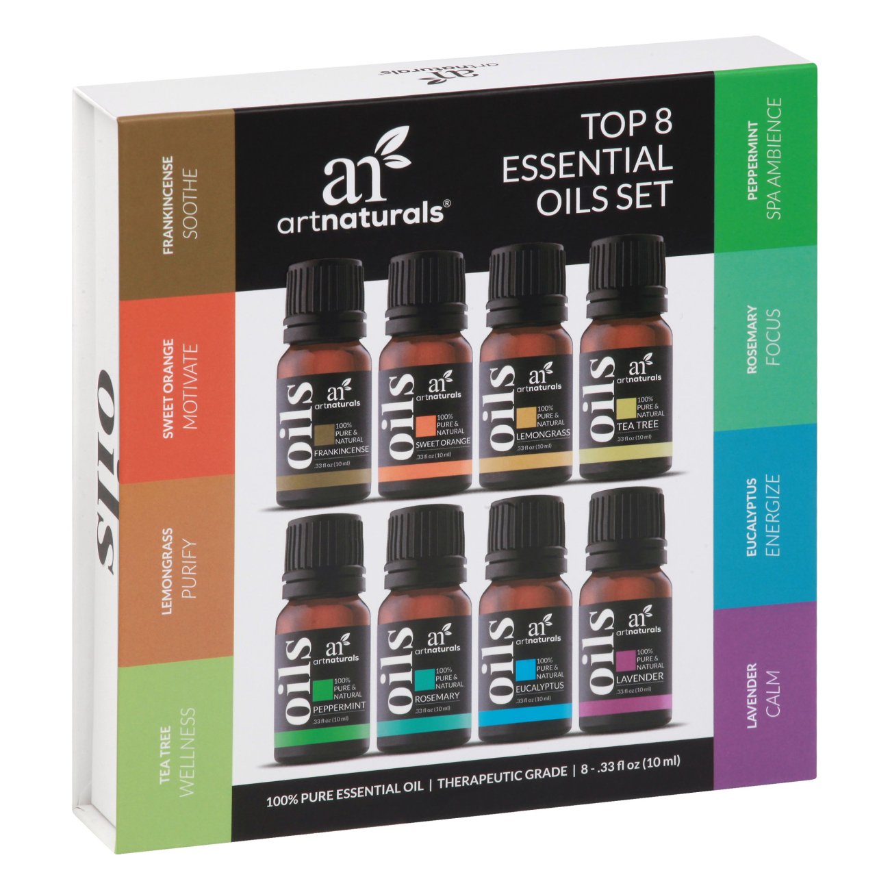 ArtNaturals Top 8 Essential Oil Set - Shop Essential Oils At H-E-B