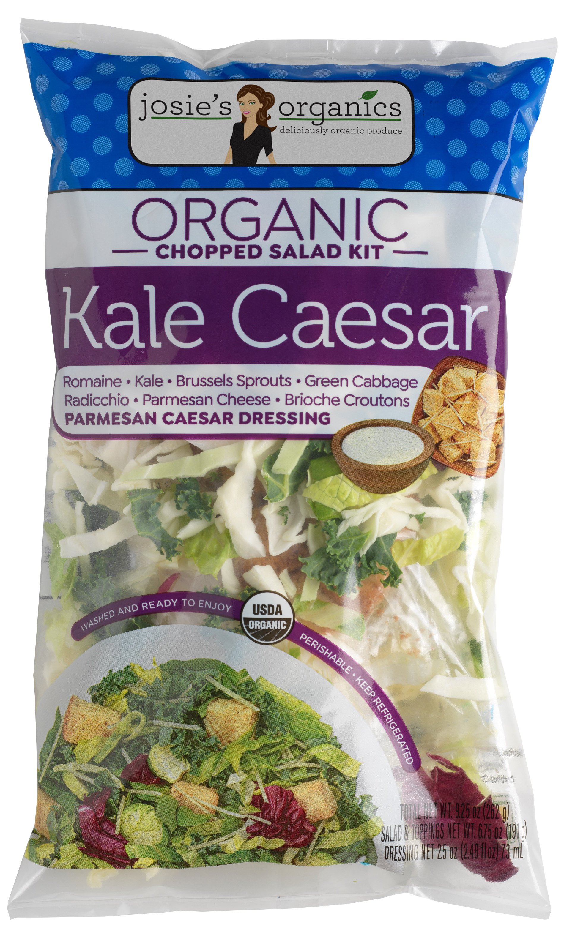 Organic Lemon Parmesan Chopped Salad Kit