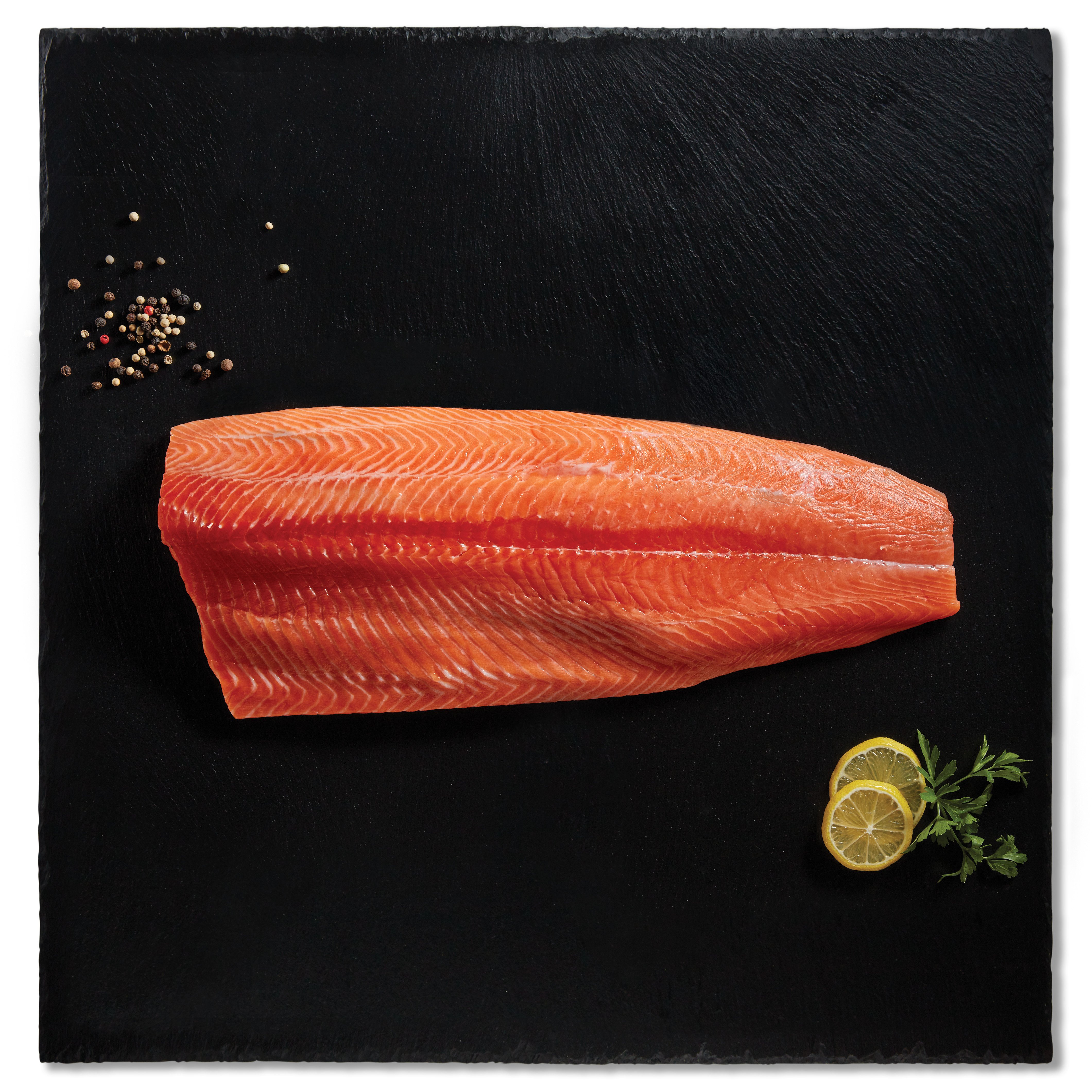 HEB Responsibly Raised Fresh King Salmon Fillet Shop Fish at HEB