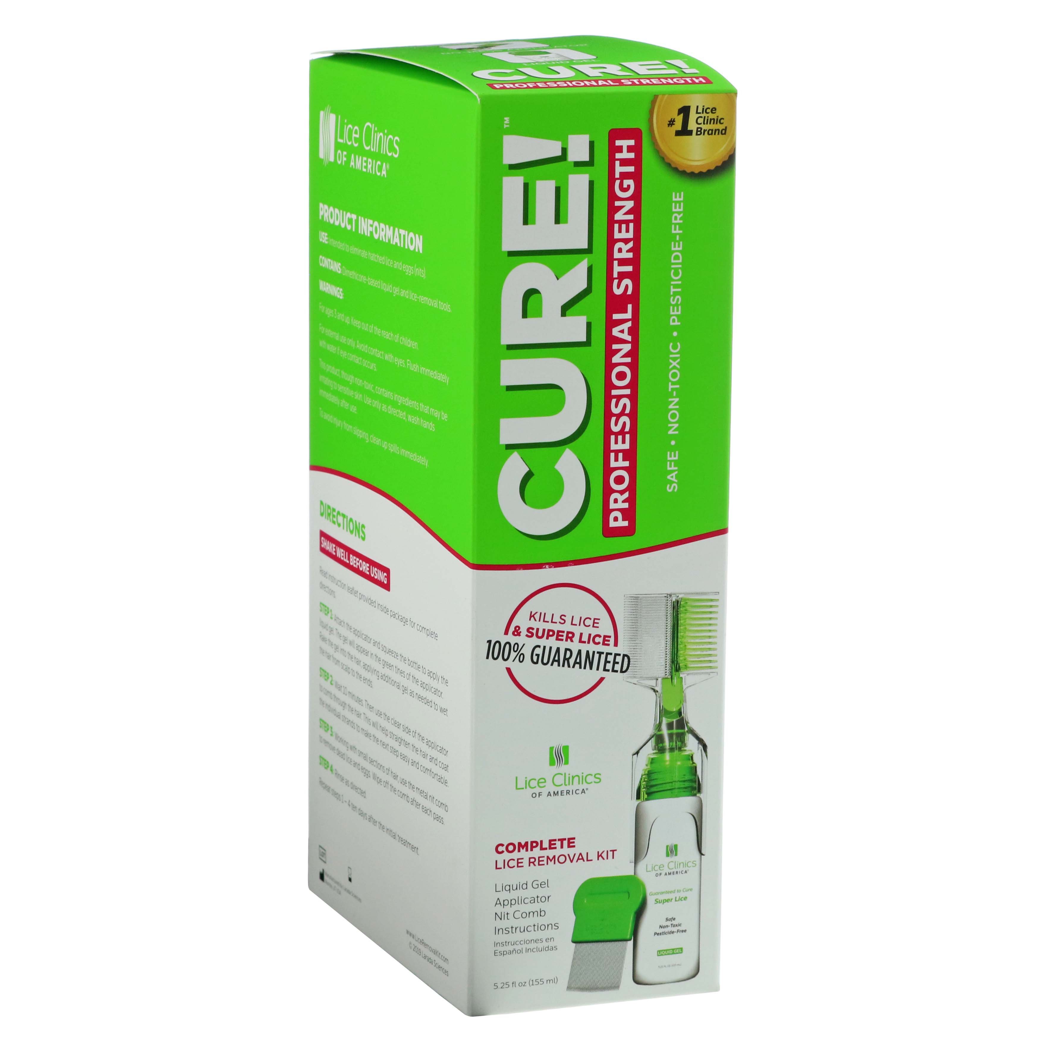 Cure Professional Strength Complete Lice Removal Kit Shop Skin Scalp Treatments At H E B