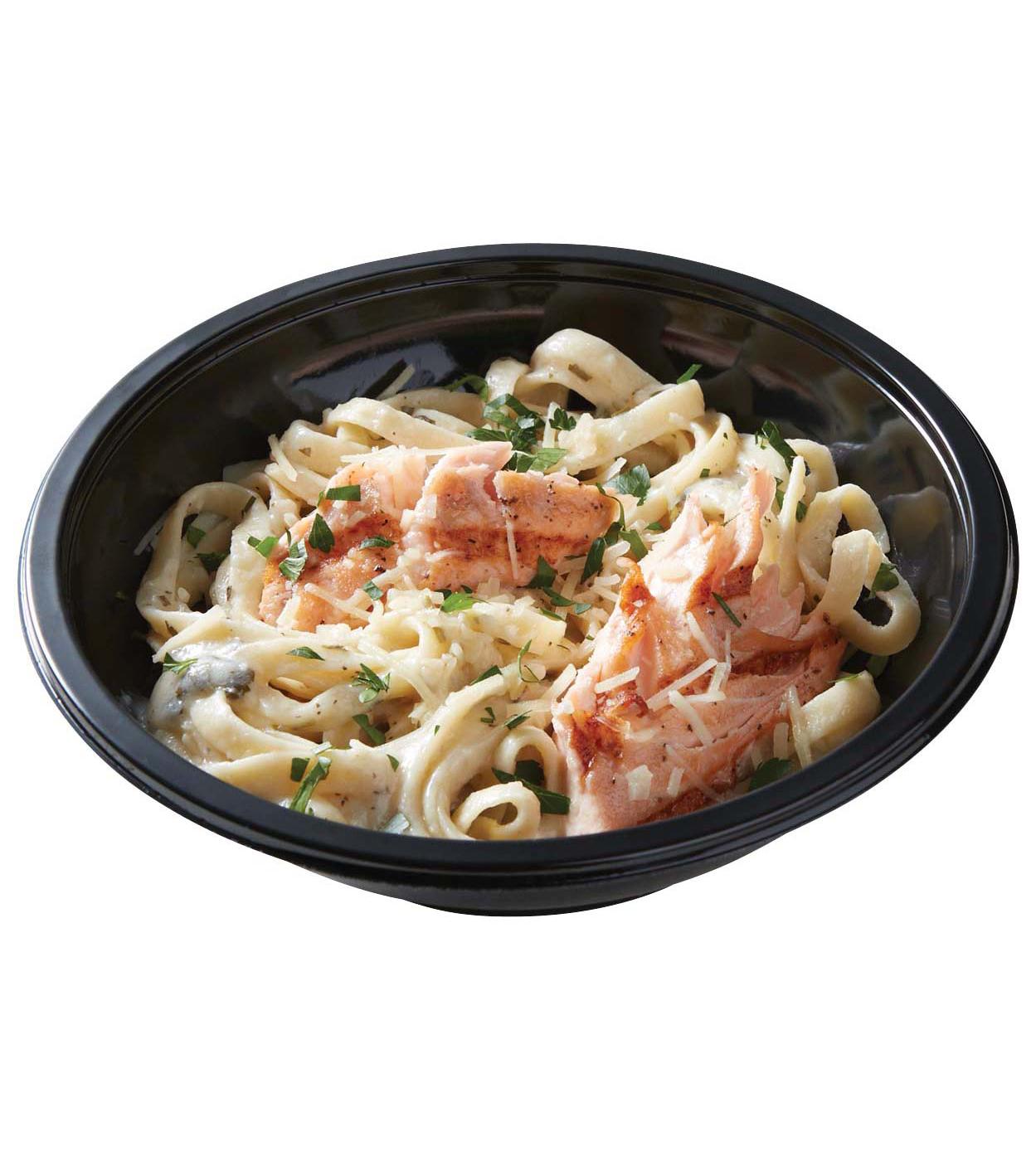 Meal Simple by H-E-B Grilled Salmon & Lemon Garlic Pasta Bowl; image 3 of 4