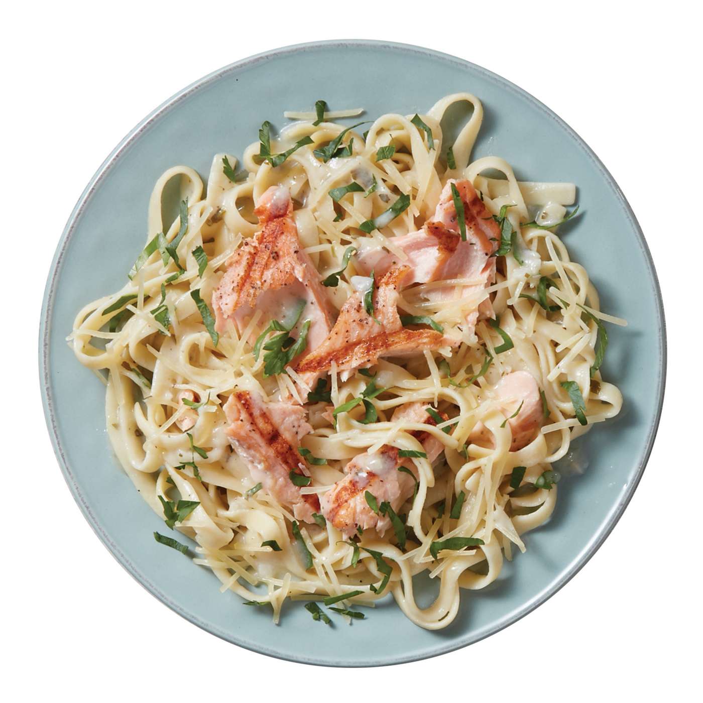 Meal Simple by H-E-B Grilled Salmon & Lemon Garlic Pasta Bowl; image 4 of 4