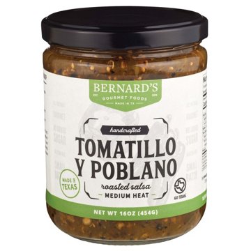 Bernard's Gourmet Foods Tomatillo Y Poblano Roasted Salsa