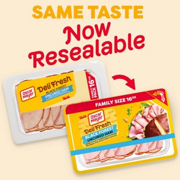 Oscar Mayer Deli Fresh Black Forest Uncured Ham