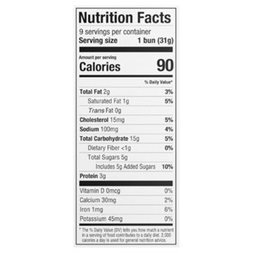 King's Hawaiian Slider Buns Original, 9 ct