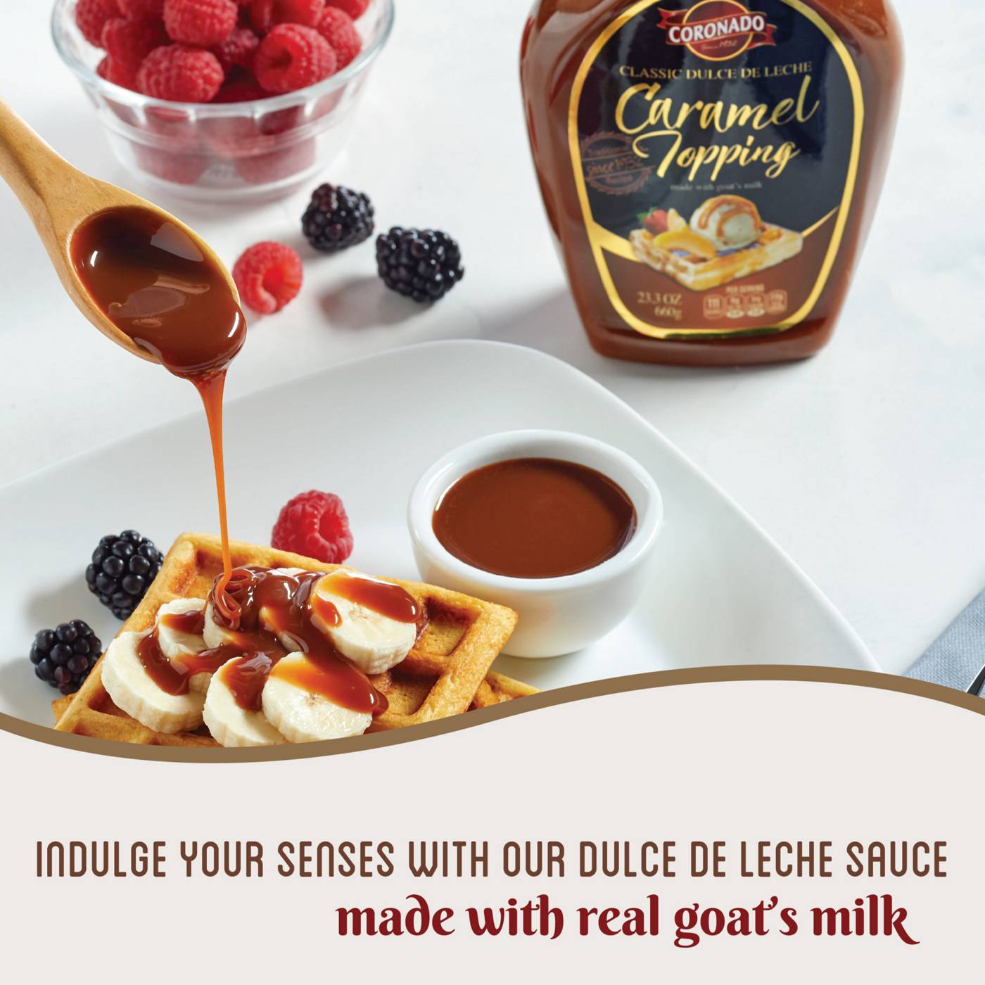 Coronado Caramel Topping Syrup Shop Sundae toppings at HEB