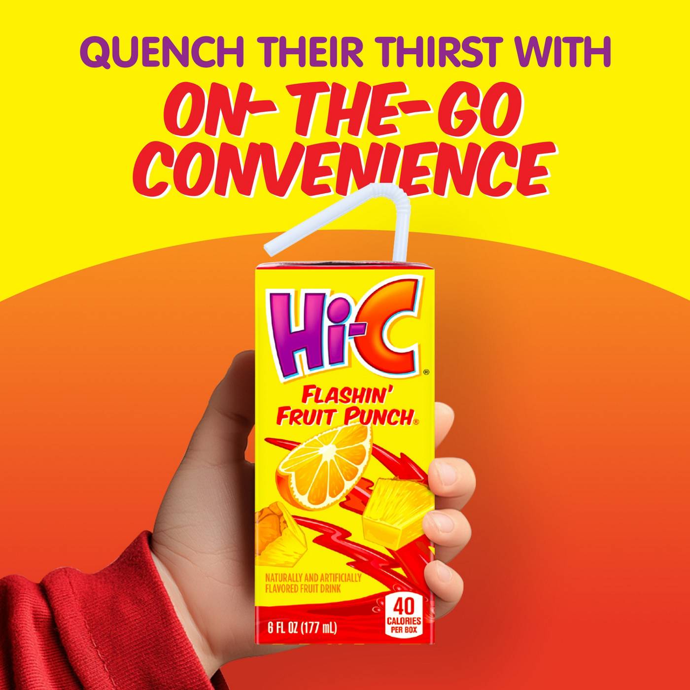Hi-C Flashin' Fruit Punch 8 pk Juice Boxes; image 4 of 6