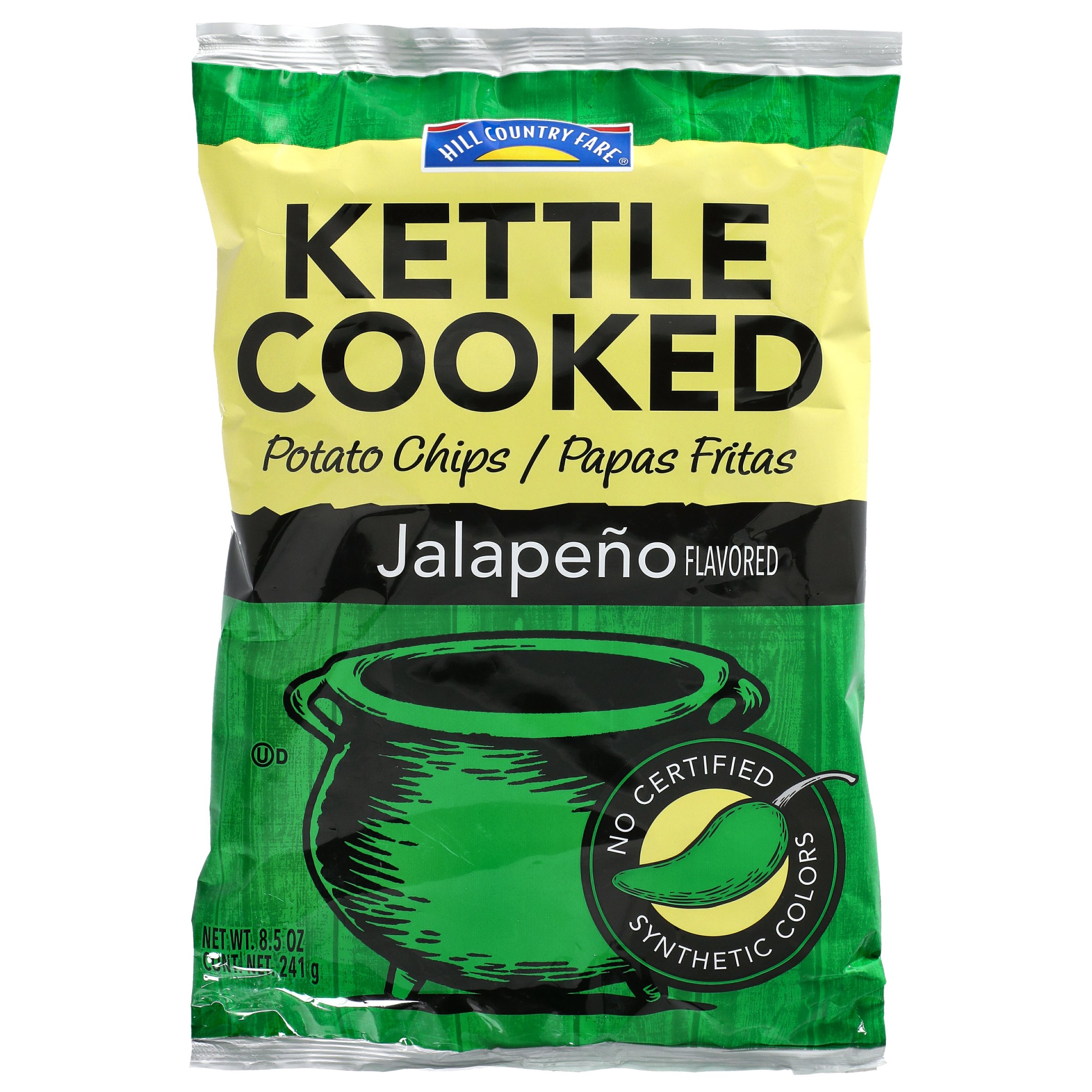 Hill Country Fare Jalapeno Kettle Cooked Potato Chips ...