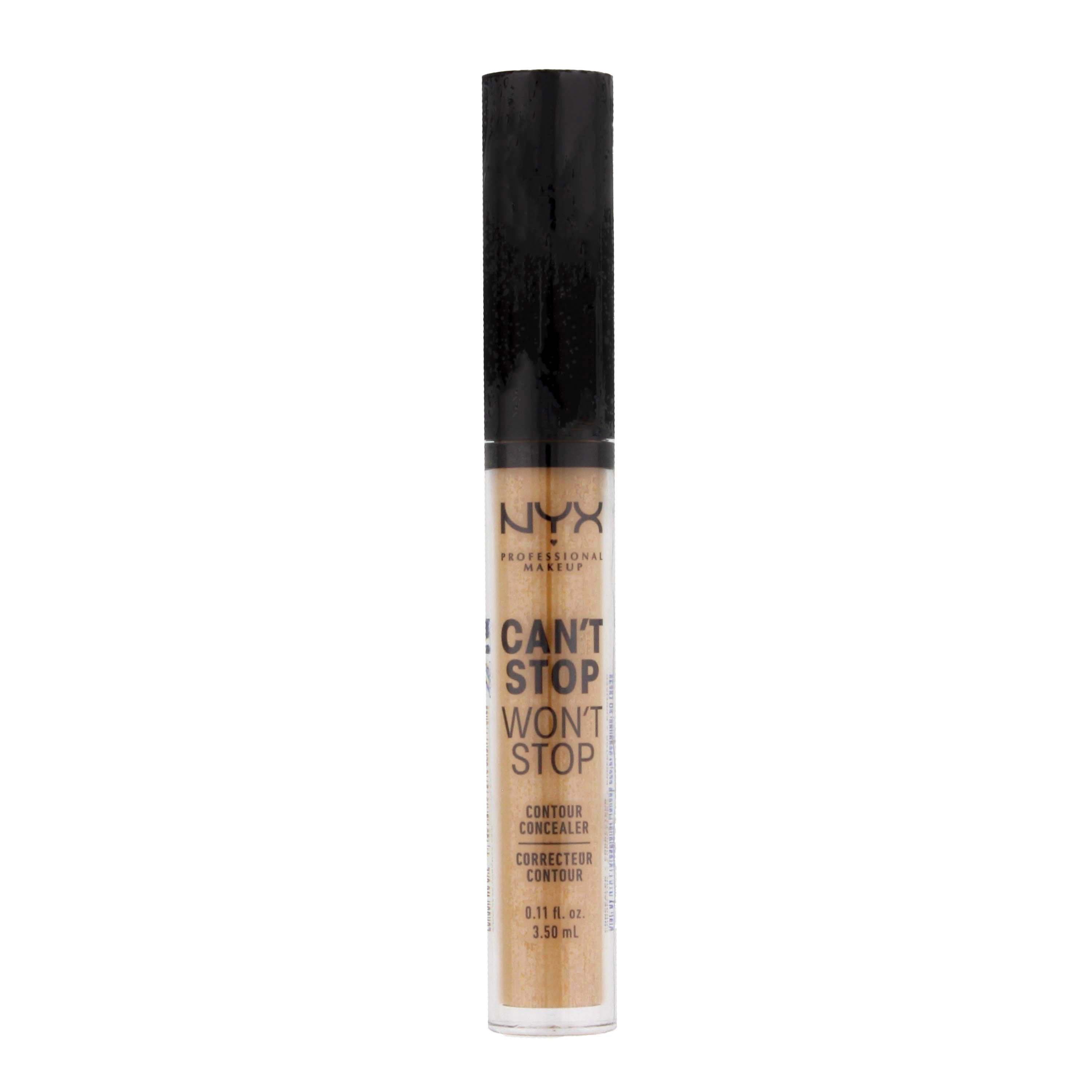 Correcteur Anti-cernes NYX 'Can't Stop Won't Stop' - Teinte Warm Honey - Tenue Longue - Neuf