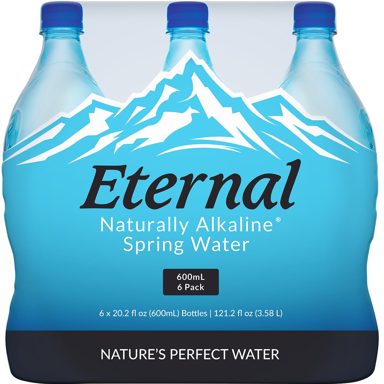 Eternal Artesian Spring Water 6 pk Bottles, 20 oz
