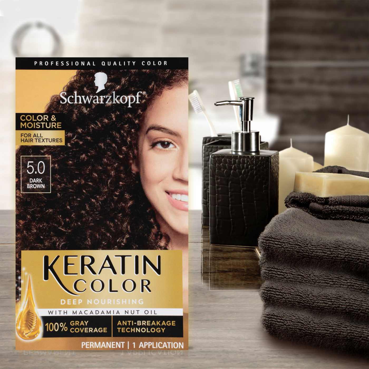  Schwarzkopf Keratin Color Permanent Hair Color Cream