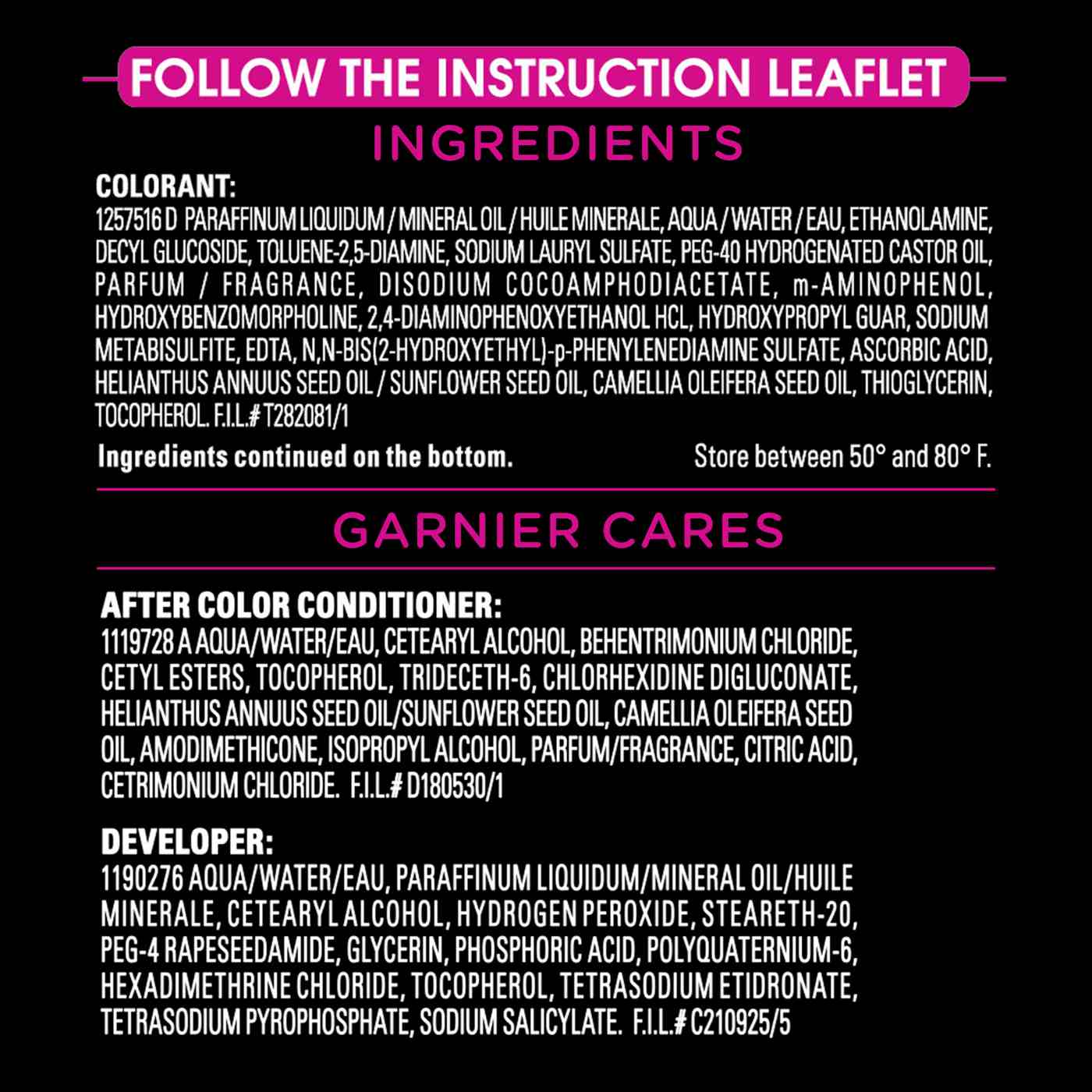Garnier Olia Oil Powered Ammonia Free Permanent Hair Color 7.20 Dark Rose Quartz; image 11 of 16