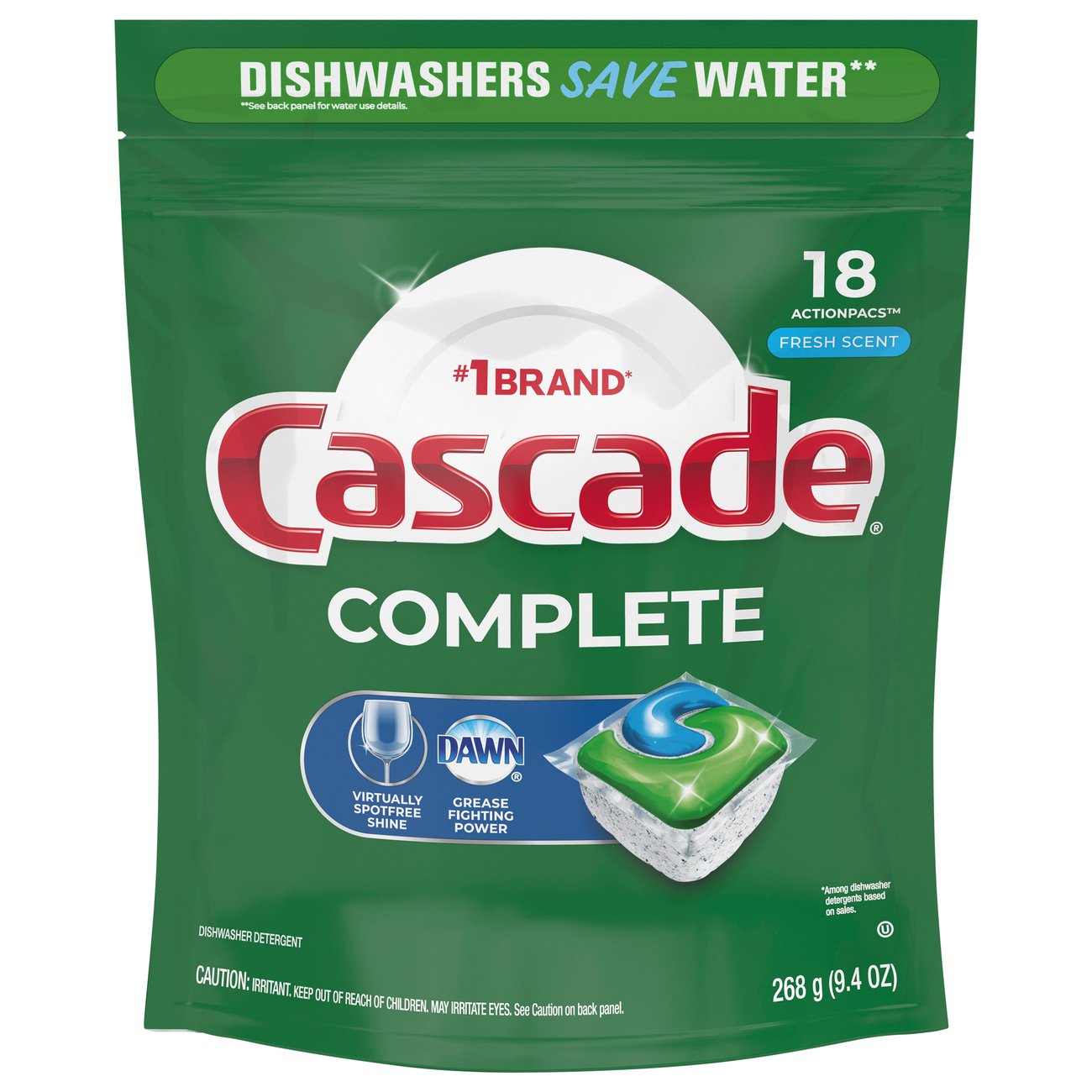 Cascade Platinum Fresh Scent Dishwasher Detergent ActionPacs + Oxi - Shop  Dish Soap & Detergent at H-E-B
