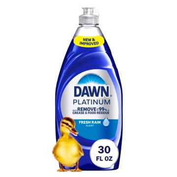 Dawn Platinum Liquid Dish Soap - Fresh Rain