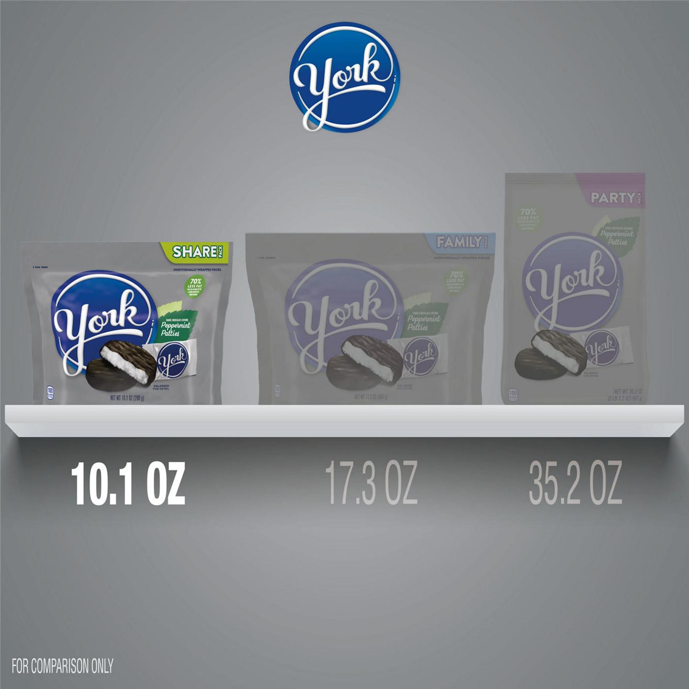 York Dark Chocolate Peppermint Patties Candy - Share Pack; image 5 of 7