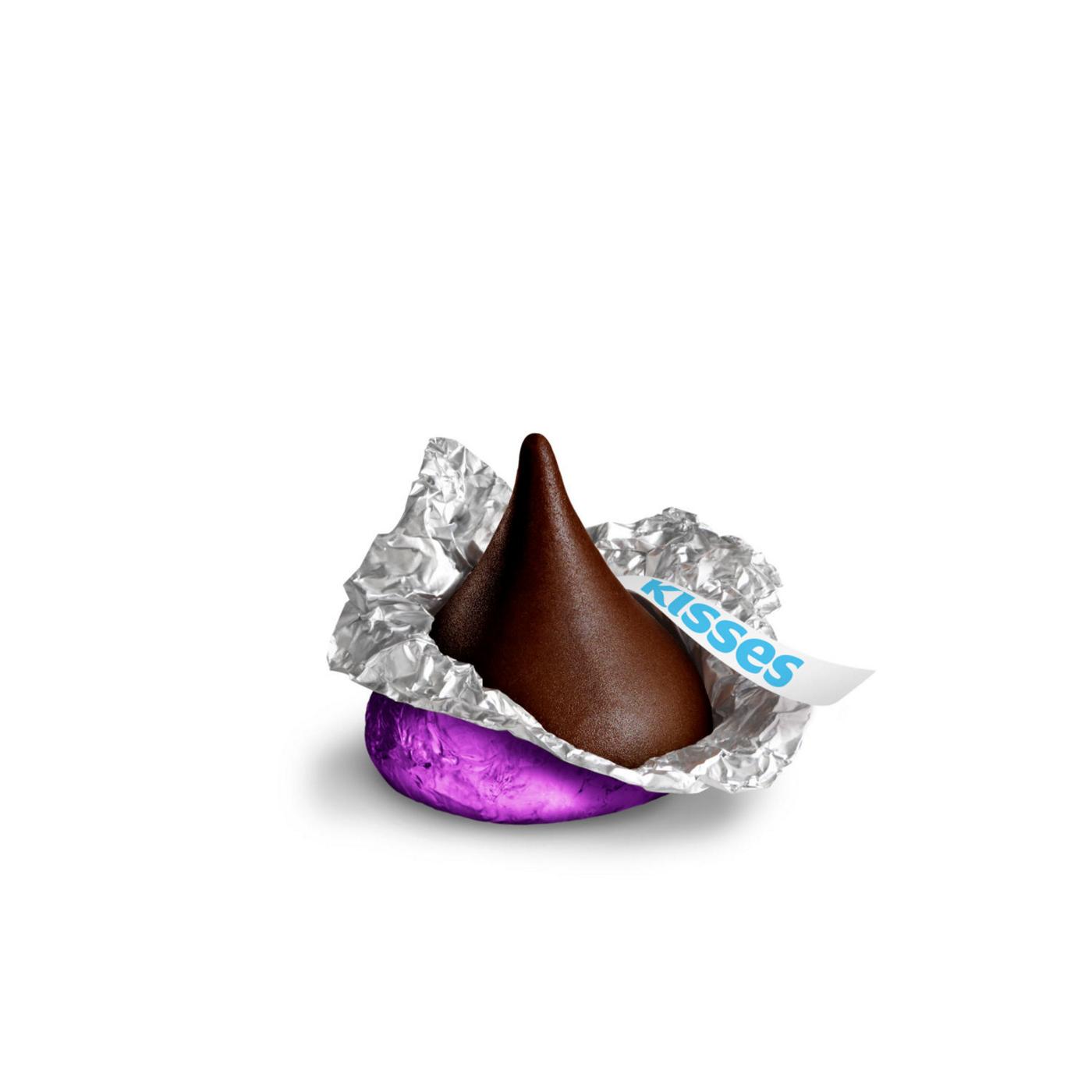Hershey's Kisses Special Dark Mildly Sweet Chocolate Candy - Share Pack; image 3 of 6