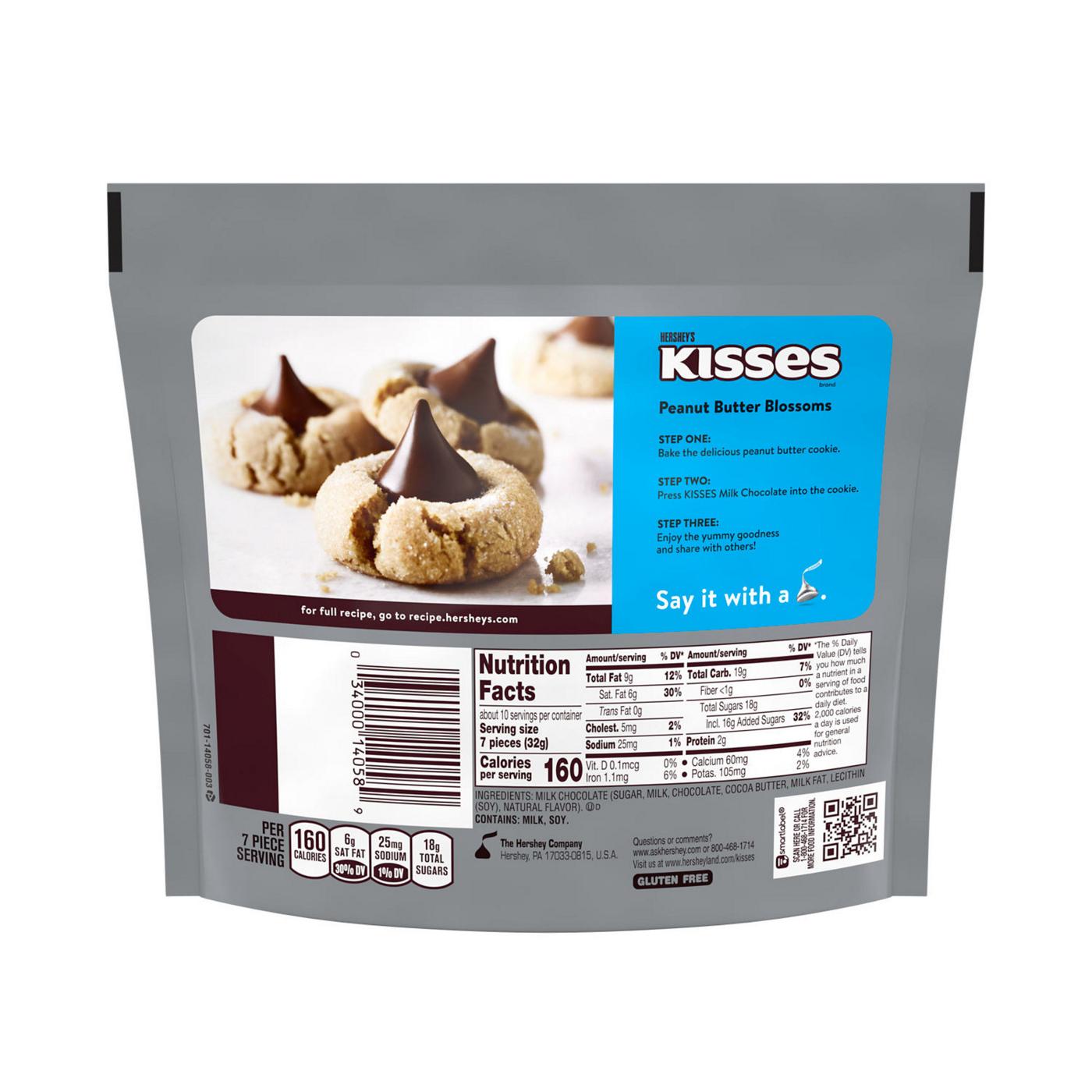 Hershey's Kisses Milk Chocolate Candy - Share Pack; image 6 of 7