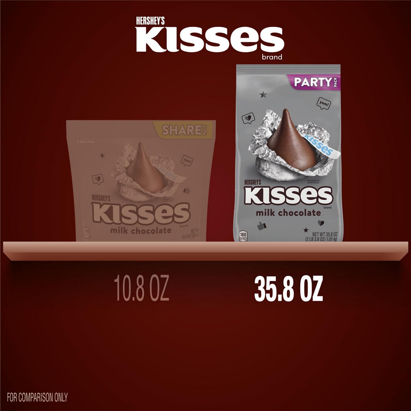 Hershey's Kisses Milk Chocolate Candy - Party Pack; image 5 of 7