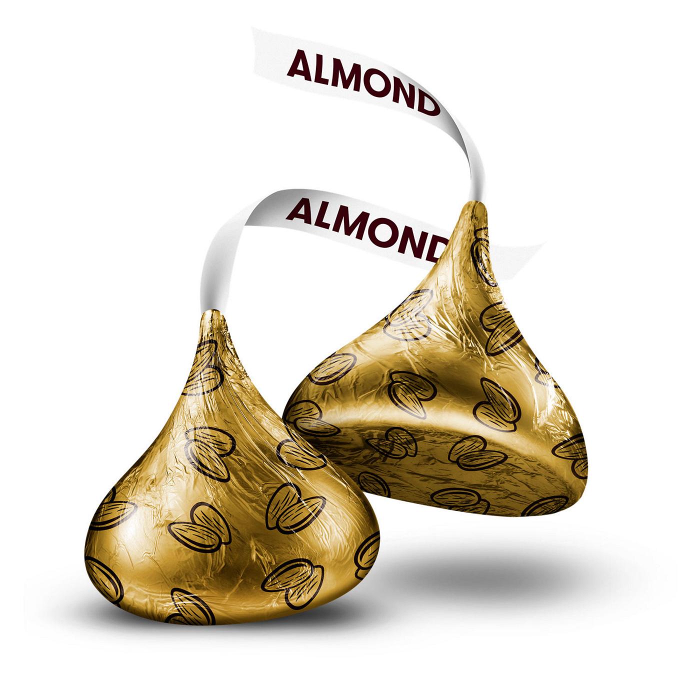 Hershey's Kisses Milk Chocolate with Almonds Candy - Share Pack; image 3 of 7
