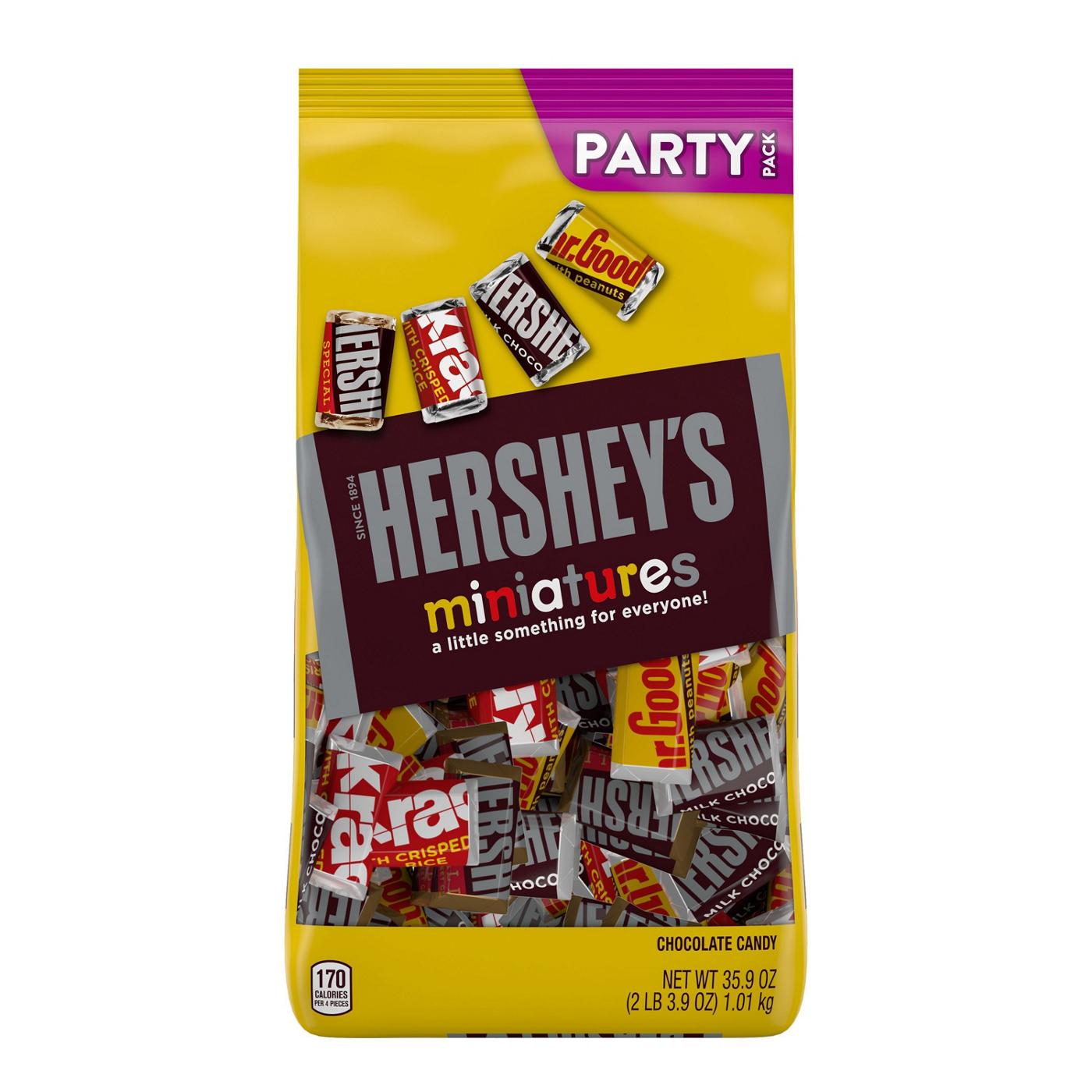 Hershey's Miniatures Assorted Chocolate Candy - Party Pack; image 1 of 5