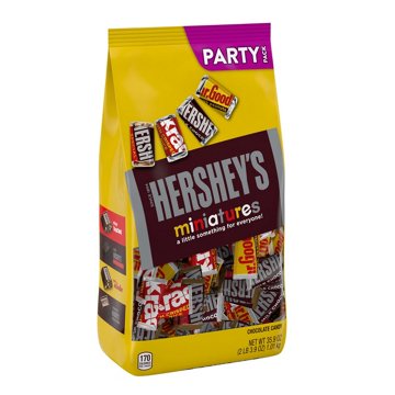 Hershey's Miniatures Assorted Chocolates - Party Pack, 35.9 oz