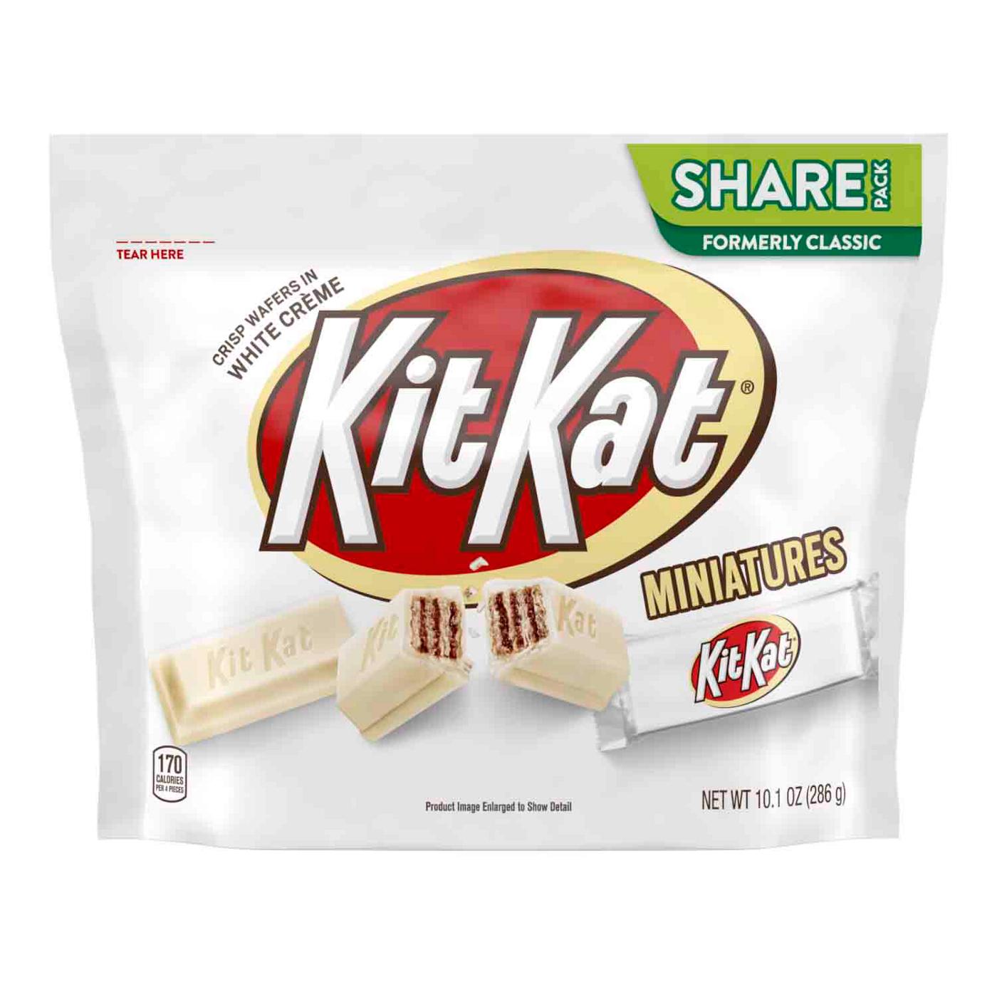 Kit Kat White Miniatures Wafer Bars Candy; image 1 of 2
