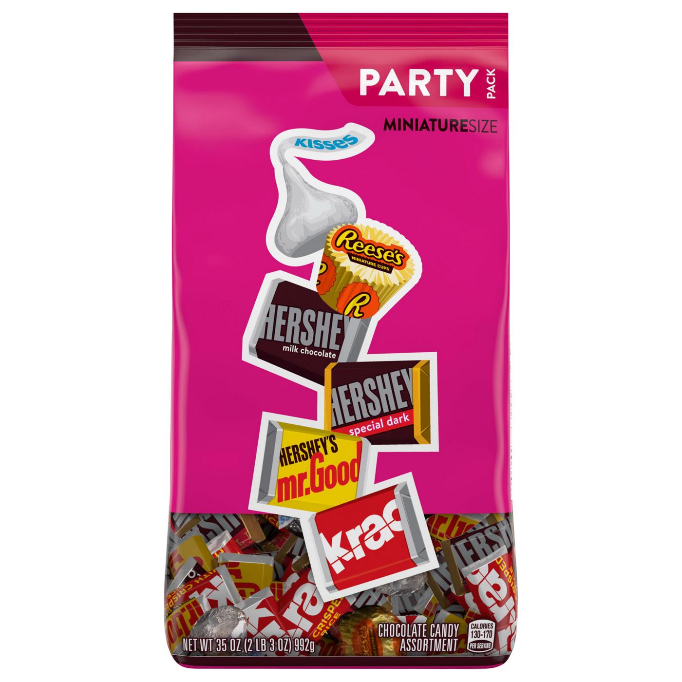 Hershey's Assorted Miniature Candy - Party Pack; image 1 of 4
