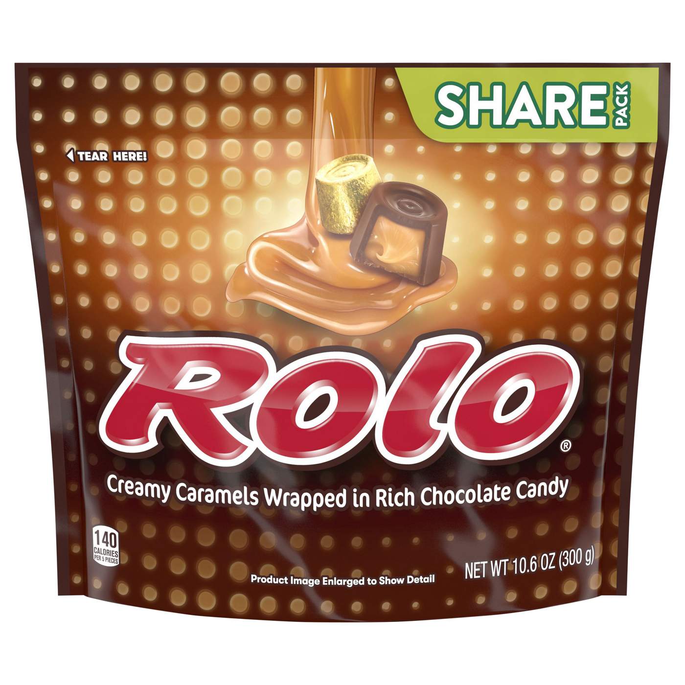 Rolo Rich Chocolate Caramels Candy - Share Pack; image 1 of 8
