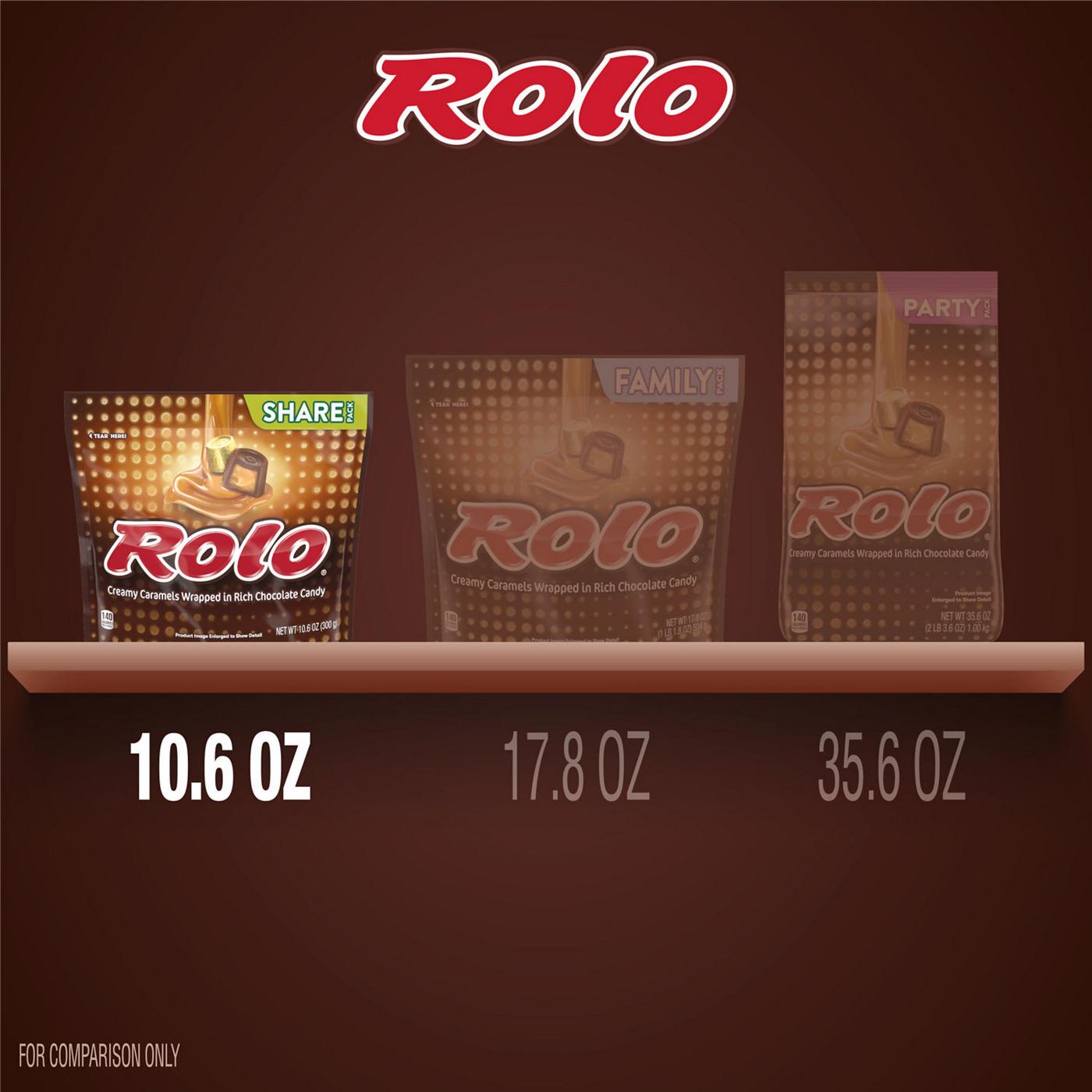 Rolo Rich Chocolate Caramels Candy - Share Pack; image 6 of 8