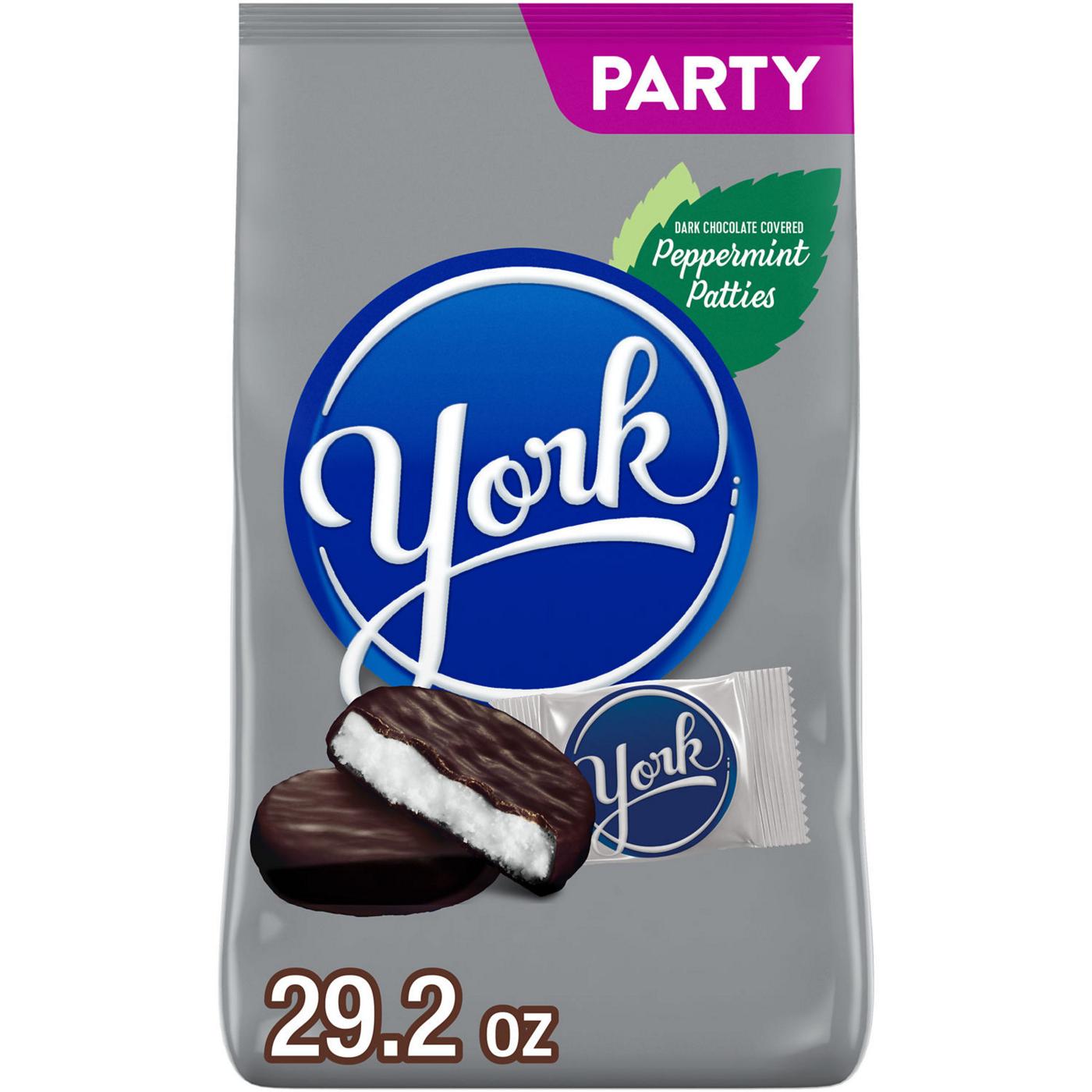 York Dark Chocolate Peppermint Patties Candy - Party Pack; image 2 of 7