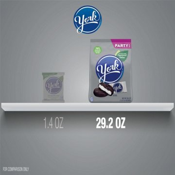 York Dark Chocolate Peppermint Patties - Party Pack