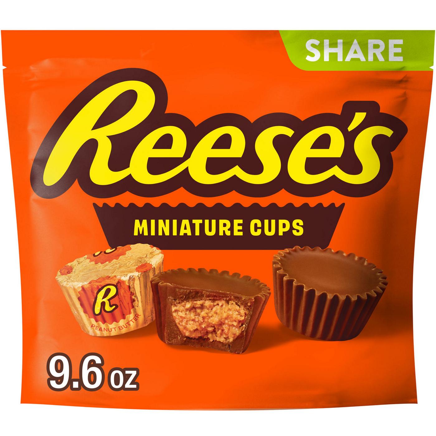 Reese's Miniature Milk Chocolate Peanut Butter Cups - Share Pack; image 1 of 8