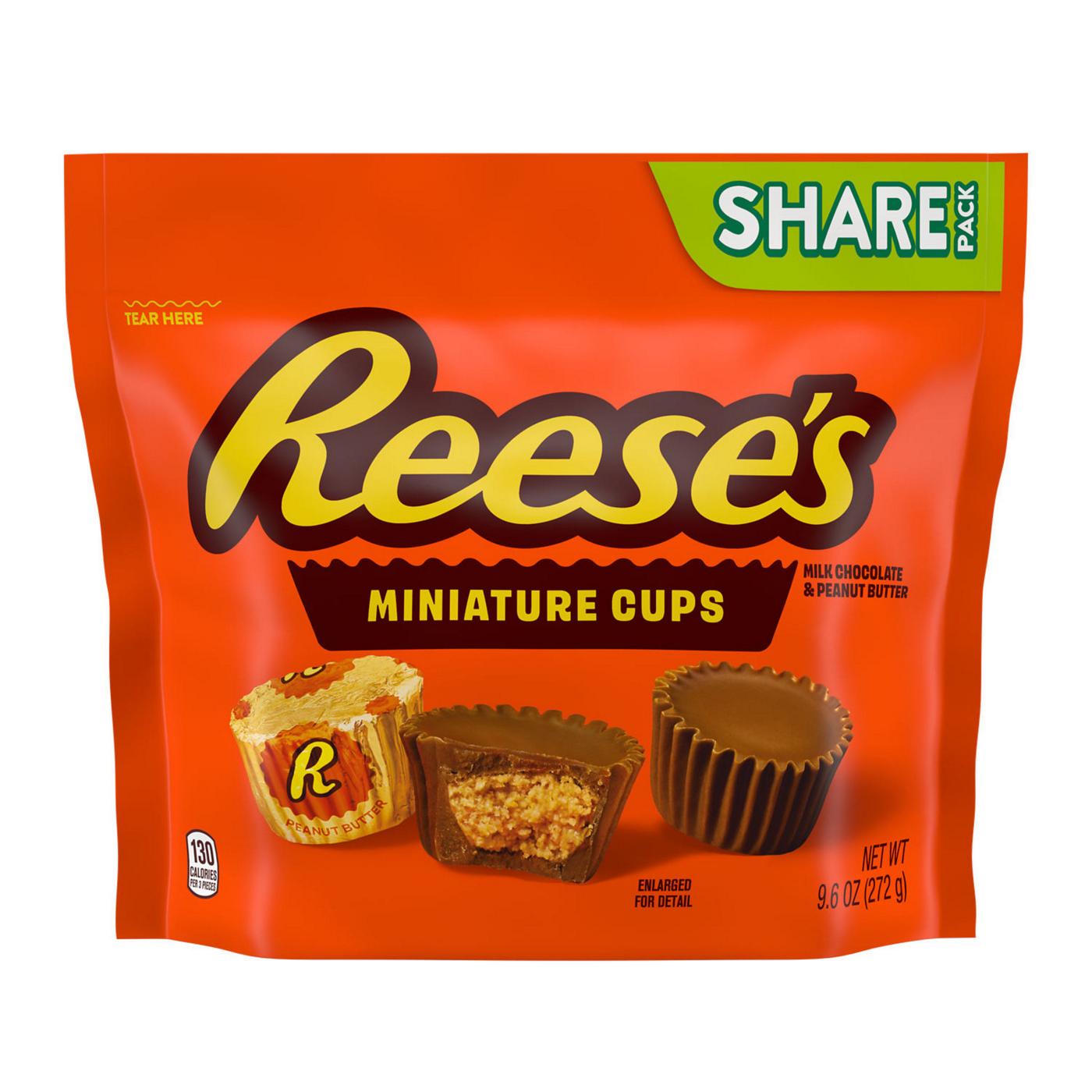 Reese's Miniature Milk Chocolate Peanut Butter Cups - Share Pack; image 7 of 8