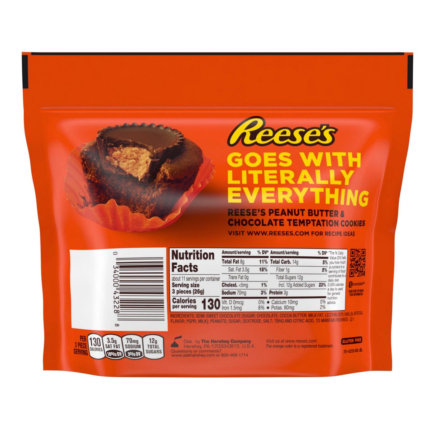 Reese's Miniatures Dark Chocolate Peanut Butter Cups Share Pack; image 2 of 2