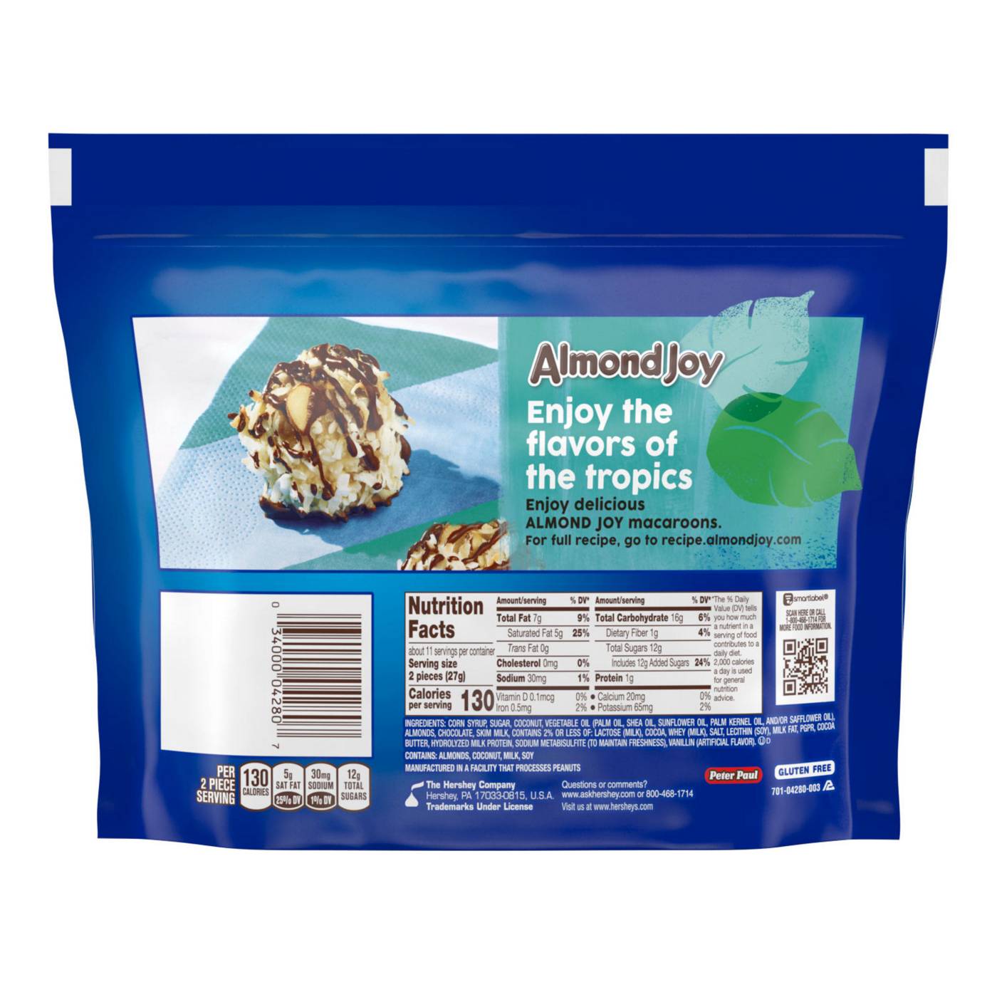 Almond Joy Miniatures Coconut & Almond Chocolate Candy - Share Pack; image 7 of 7