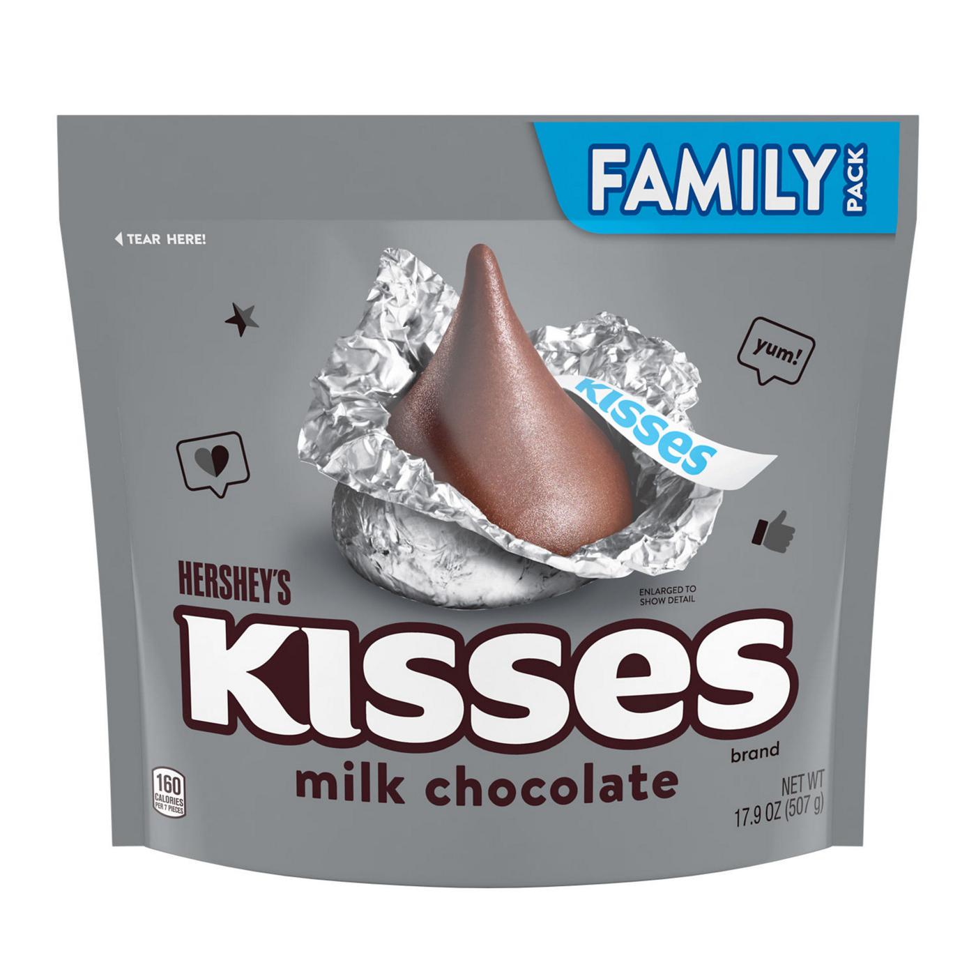 Hershey's Kisses Milk Chocolate Candy; image 1 of 7