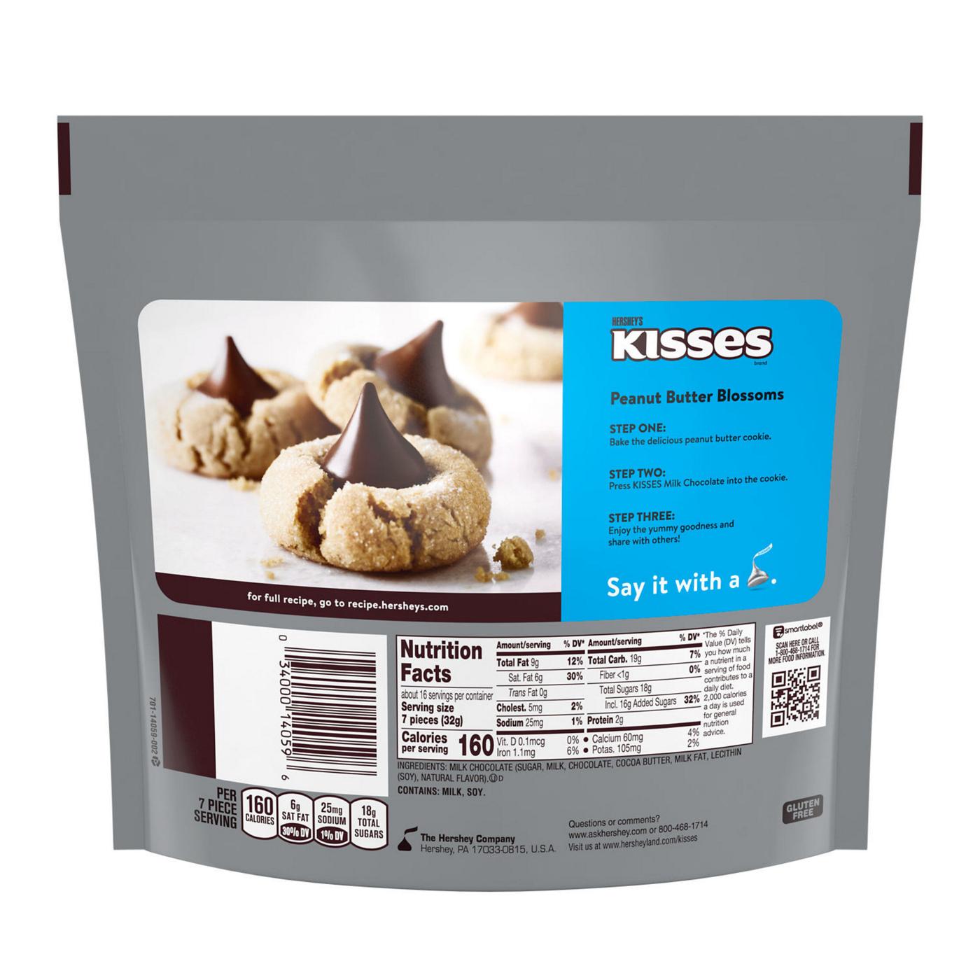 Hershey's Kisses Milk Chocolate Candy; image 4 of 7