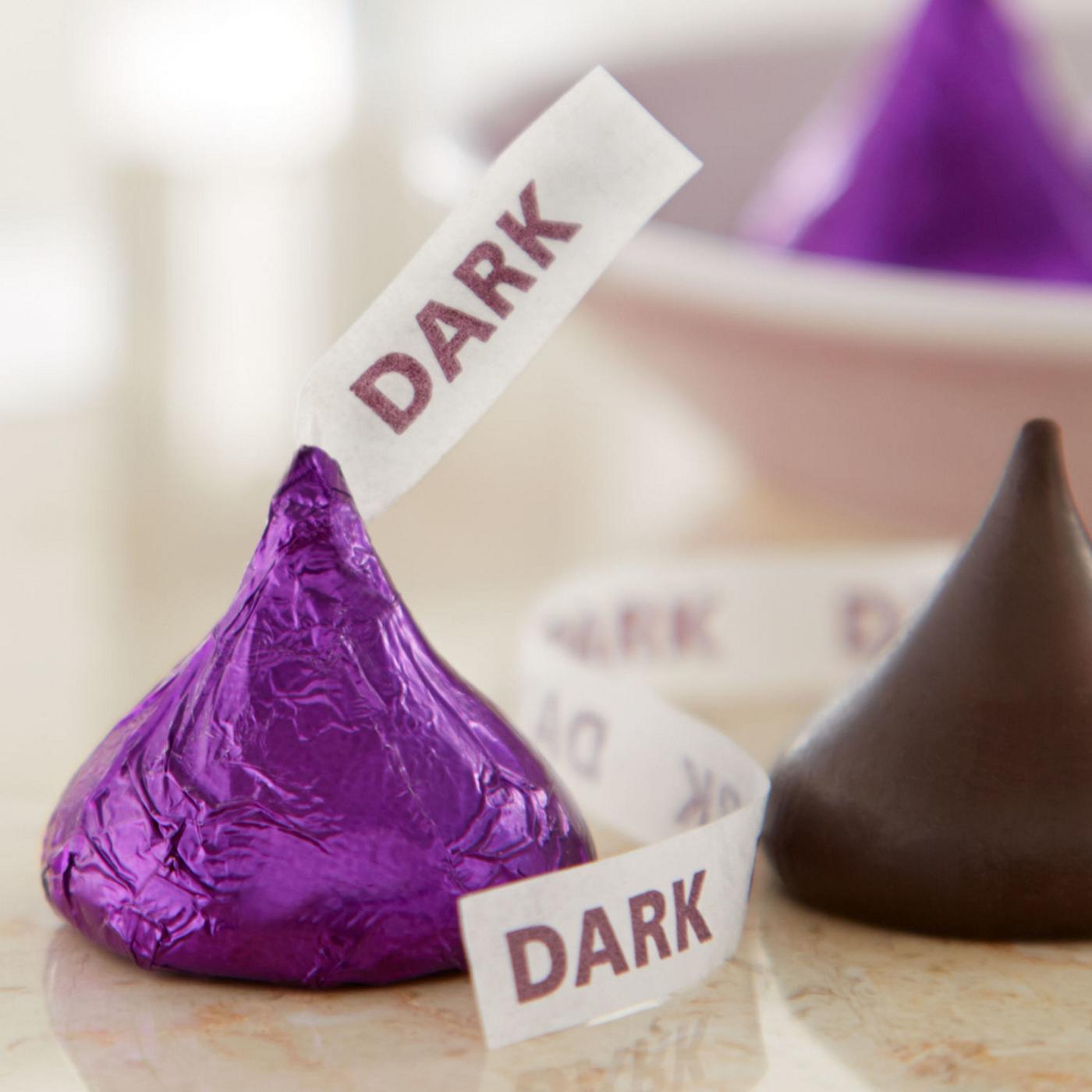 Hershey's Kisses Dark Chocolate Candy, Family Pack; image 4 of 7