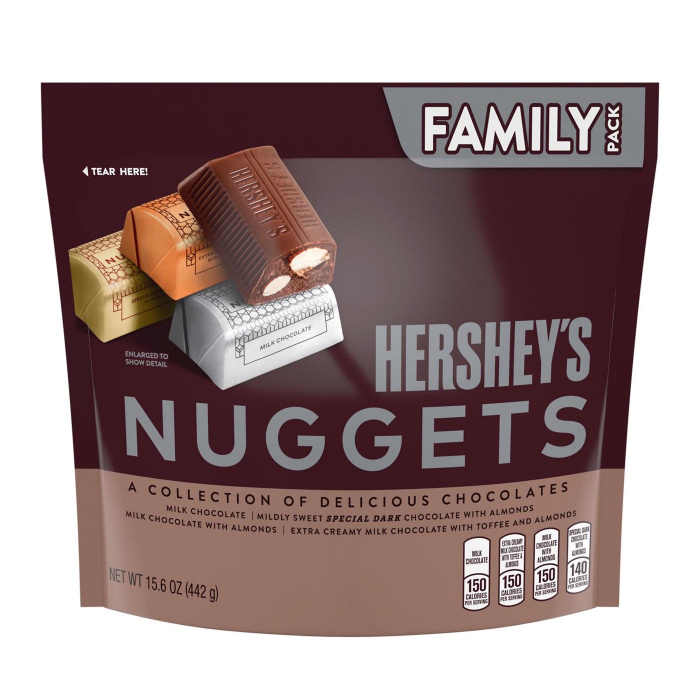 Hershey's Nuggets Snack Size Assortment Bars Family Pack; image 1 of 5